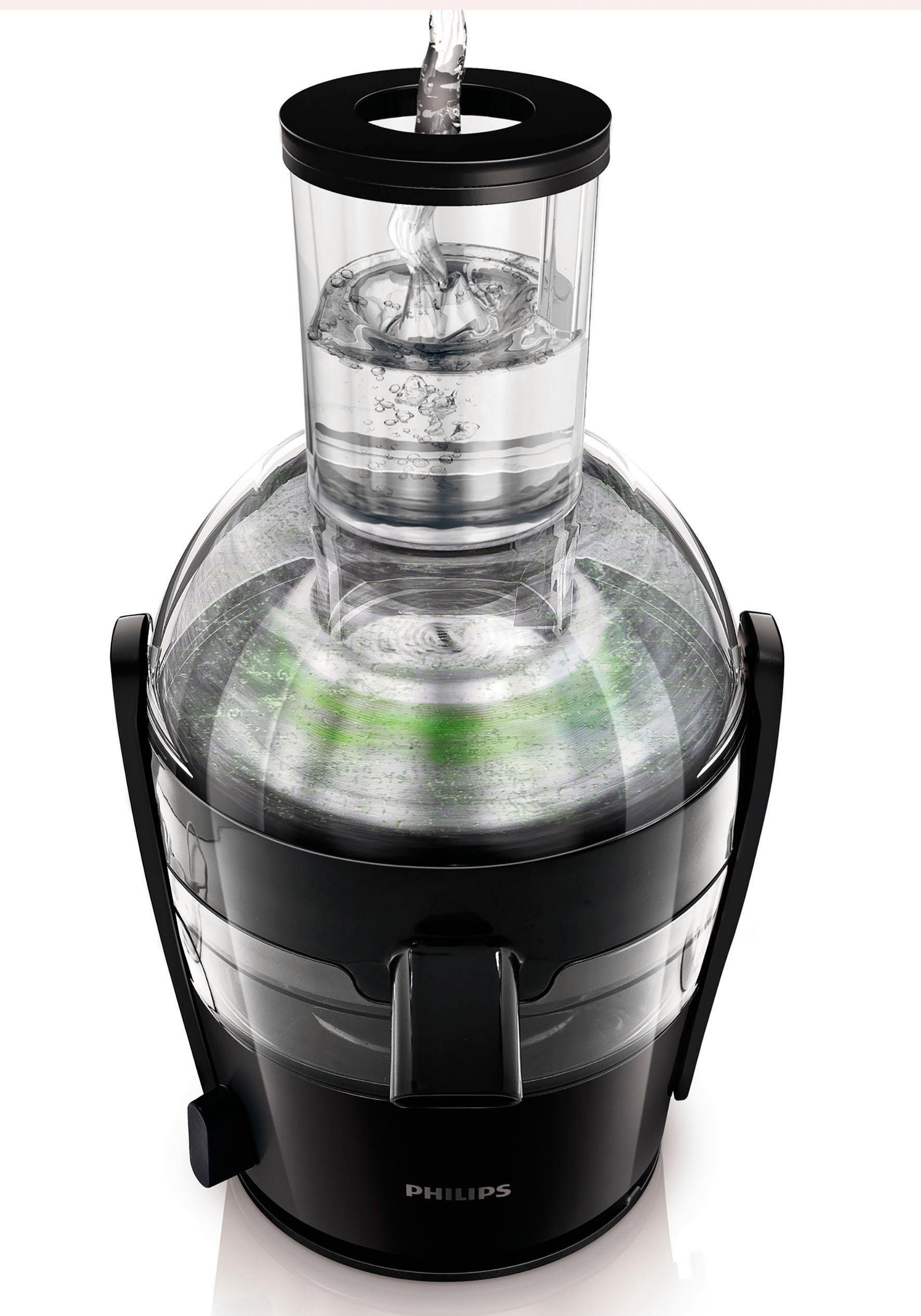 Philips Zentrifugenentsafter HR1856/70, 800 W, Viva Collection, mit Tropfstopp, QuickClean