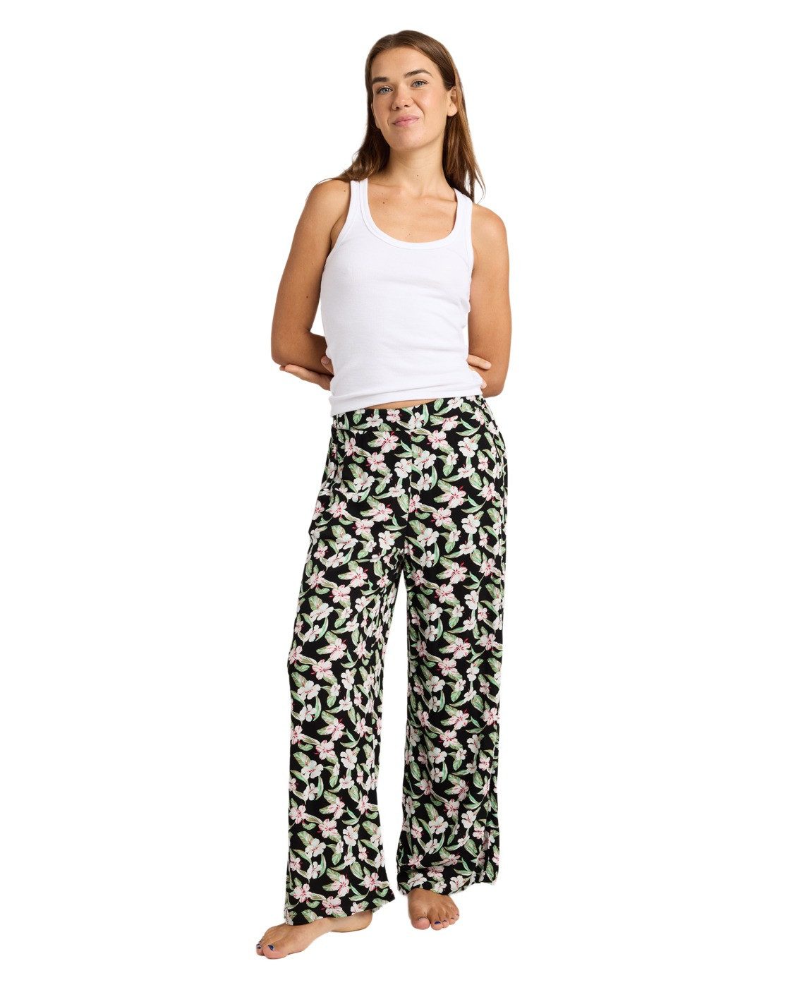 Roxy Culotte Midnight Avenue Crepe