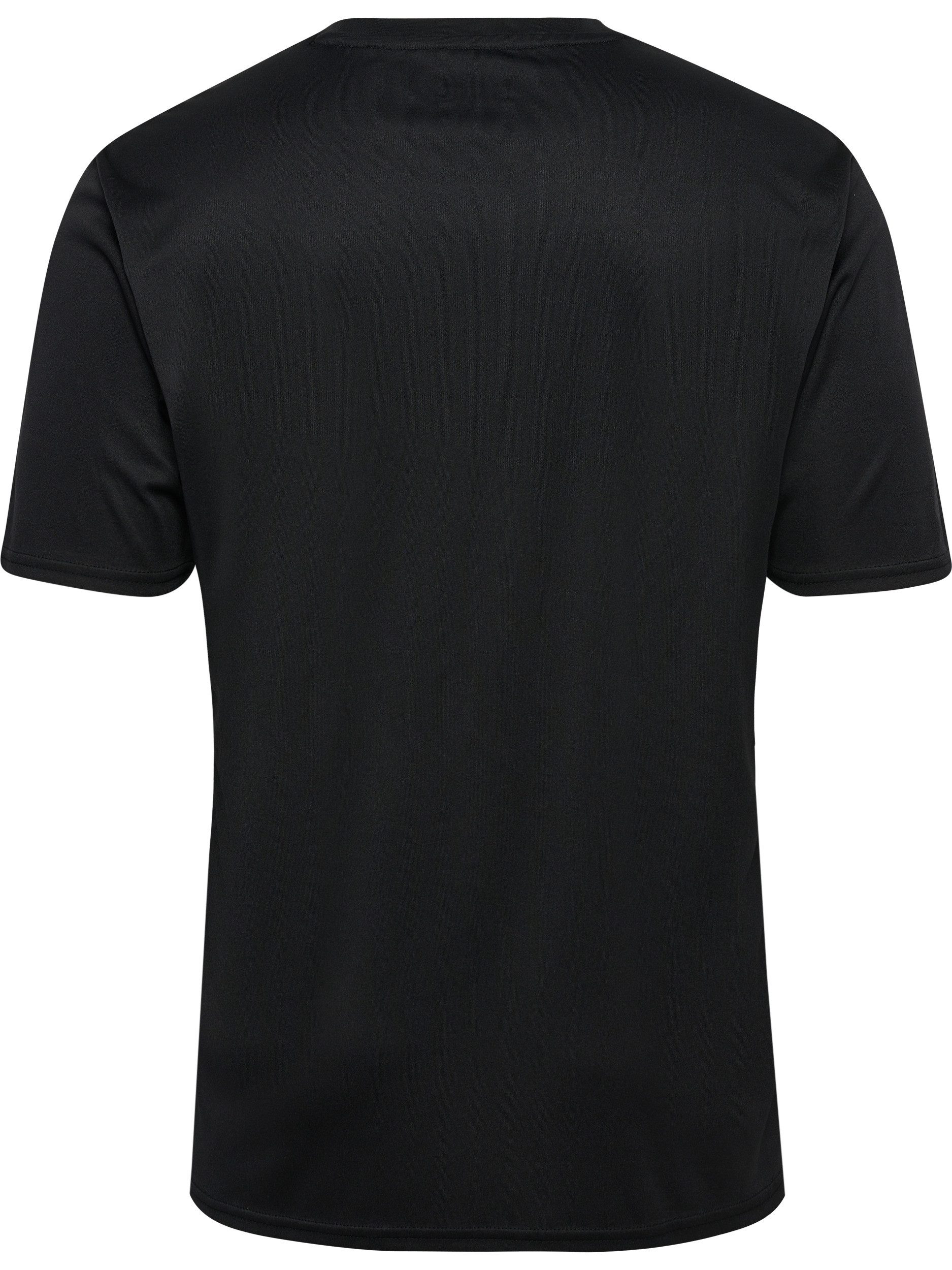 hummel Trainingsshirt HMLESSENTIAL JERSEY S/S Kurzarm-Design, mit Rundhalsausschnitt, in Trikot-Qualität