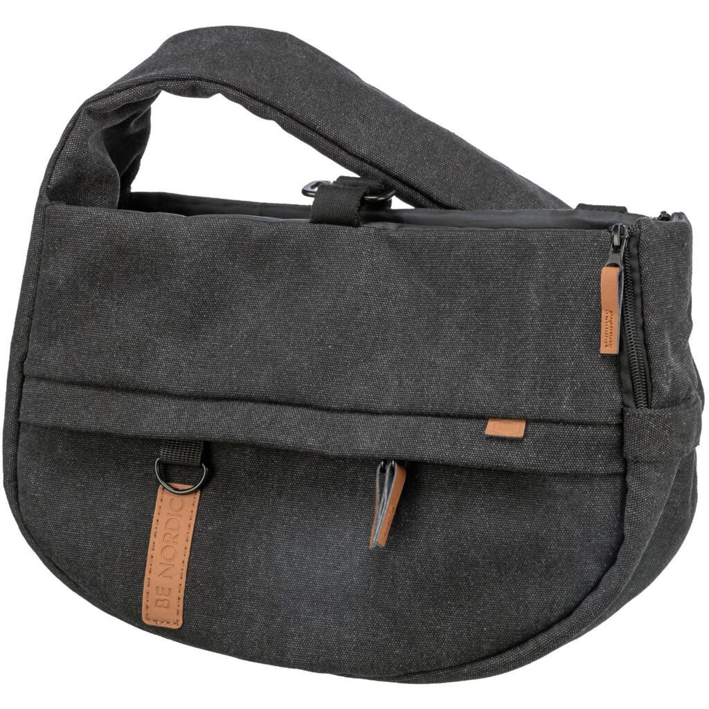 TRIXIE Tiertransporttasche BE NORDIC Tasche Ingrid - schwarz - 35 × 25 × 13 cm