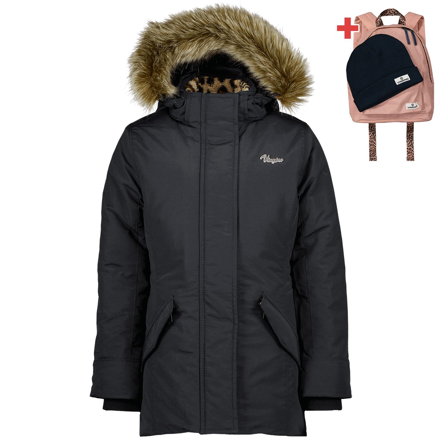 Vingino Funktionsjacke Vingino® Mädchen Wintermantel+ Mütze + Rucksack