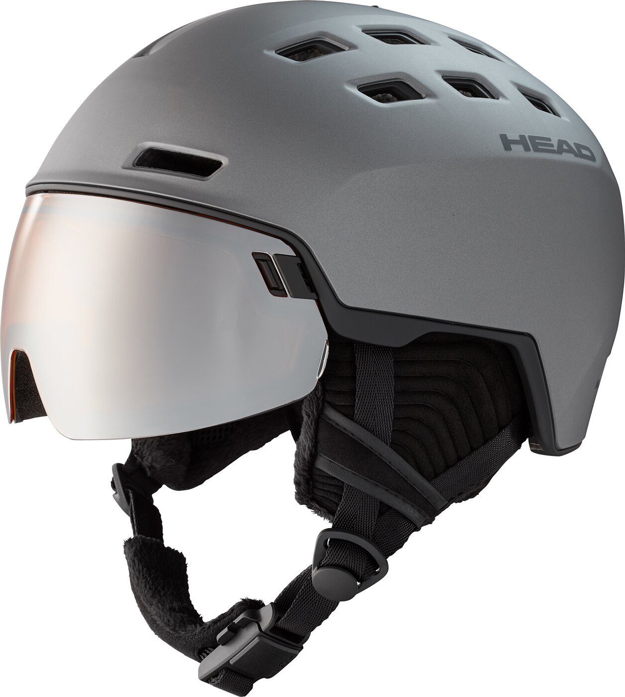 Skihelm RADAR graphite/black