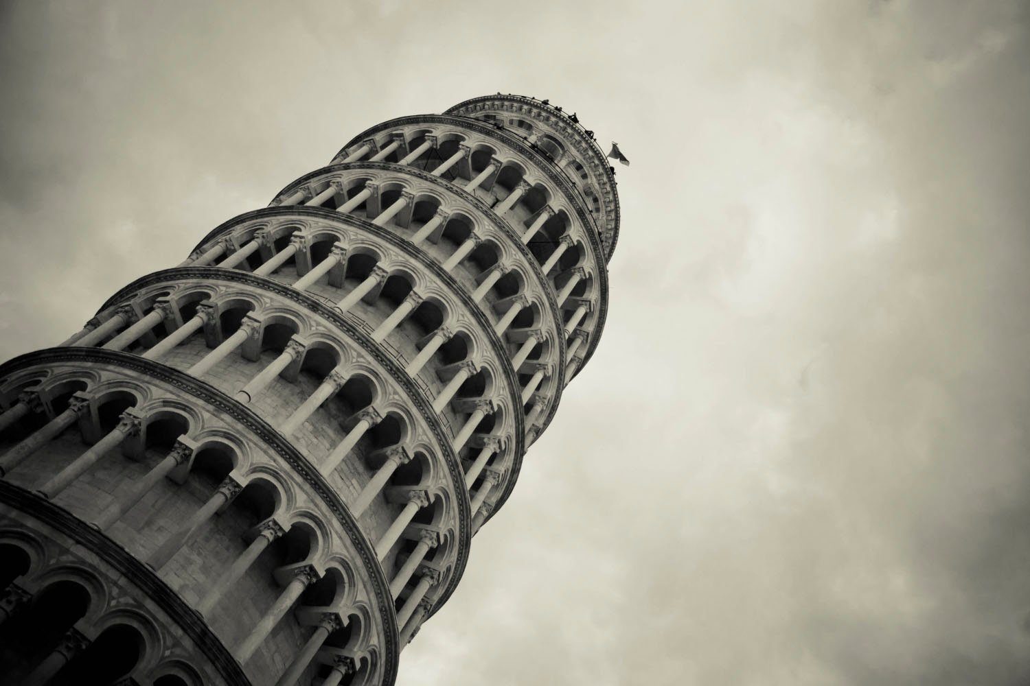 queence Acrylglasbild Der schiefe Turm, Elemente der Architektur, Europa, Gebäude, Italien, Städte, Fine Art-Print in Galeriequalität