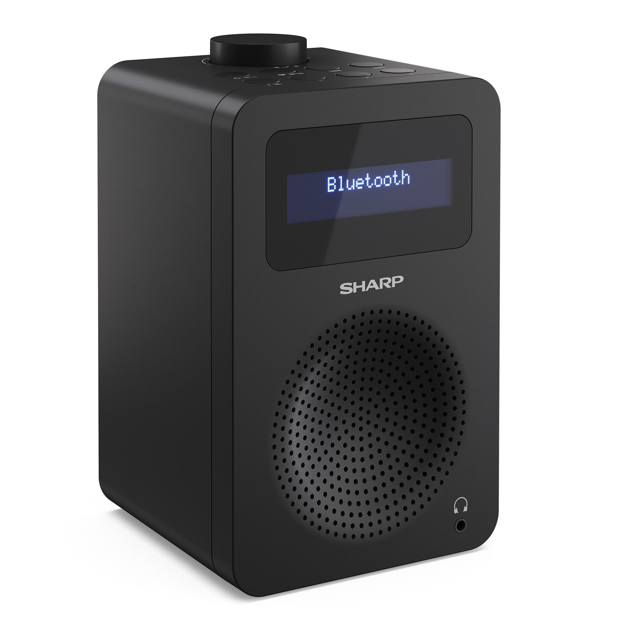 Sharp DR-430 Tokyo Digitalradio (DAB) (DAB+, UKW (FM), Digitalradio, Bluetooth Lautsprecher, Dual-Alarm)