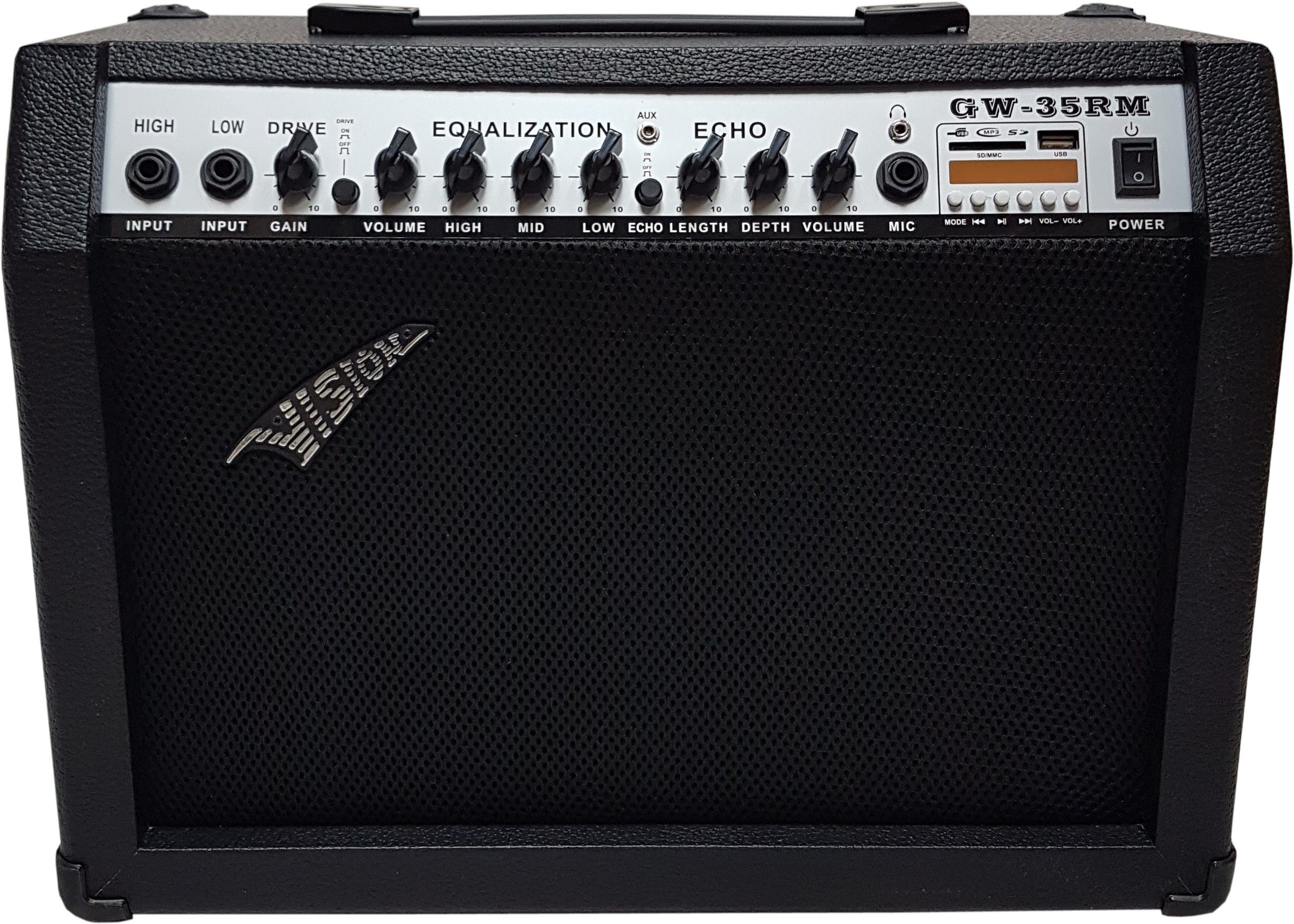 MSA 65Watt Gitarrenverstärker, Amplifier, Hall, Distortion, AUX, FM Verstärker