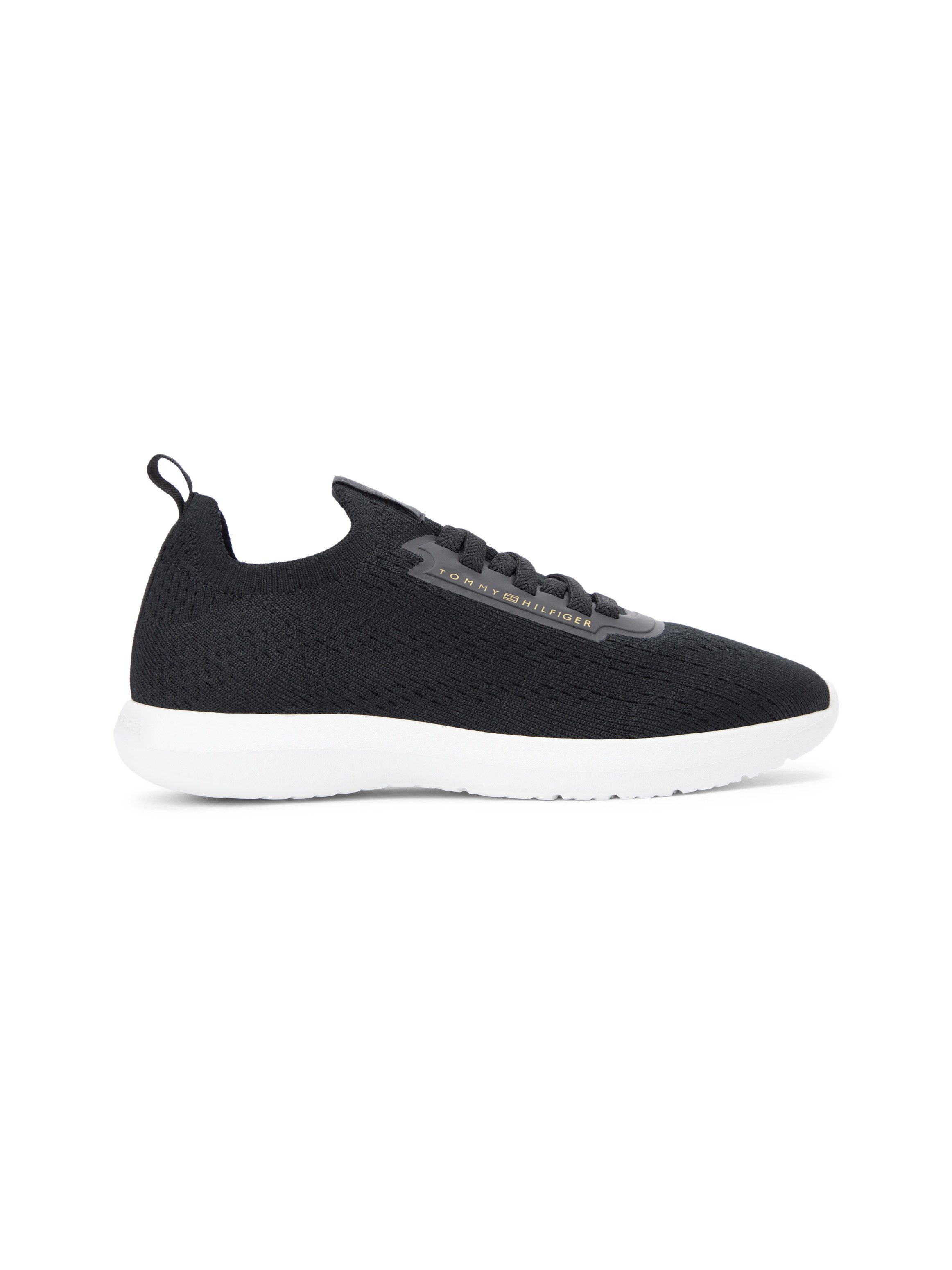 Tommy Hilfiger TH KNIT EXTRALIGHT RUNNER Slip-On Sneaker Freizeitschuh, Halbschuh, Slipper mit elastischen Schnürsenkeln – Bild 4 von 5