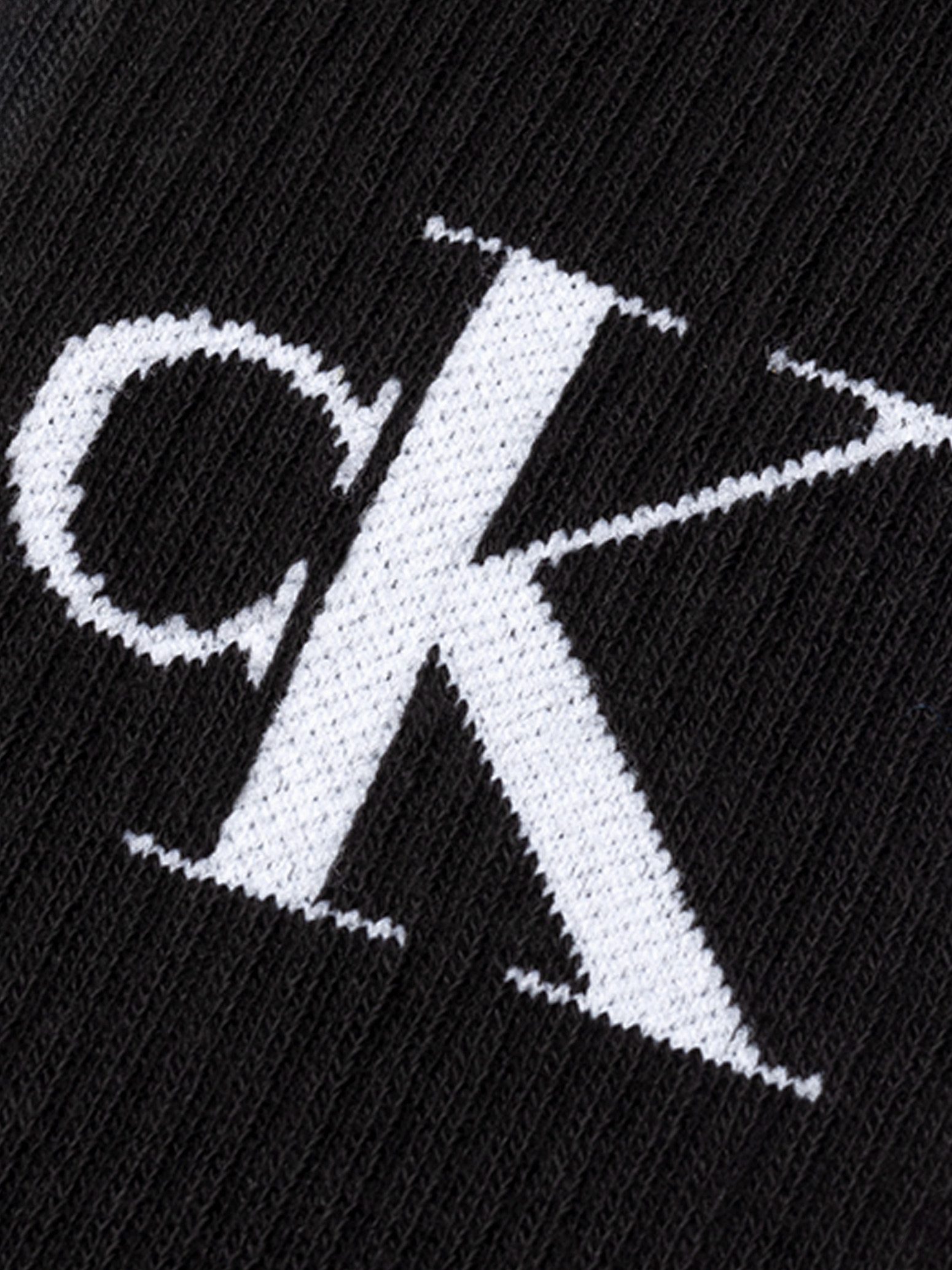 Calvin Klein Jeans Socken CKJ MEN SOCK 4P MONOGRAM ECOM (4 Paar) mit Logo am Schaft