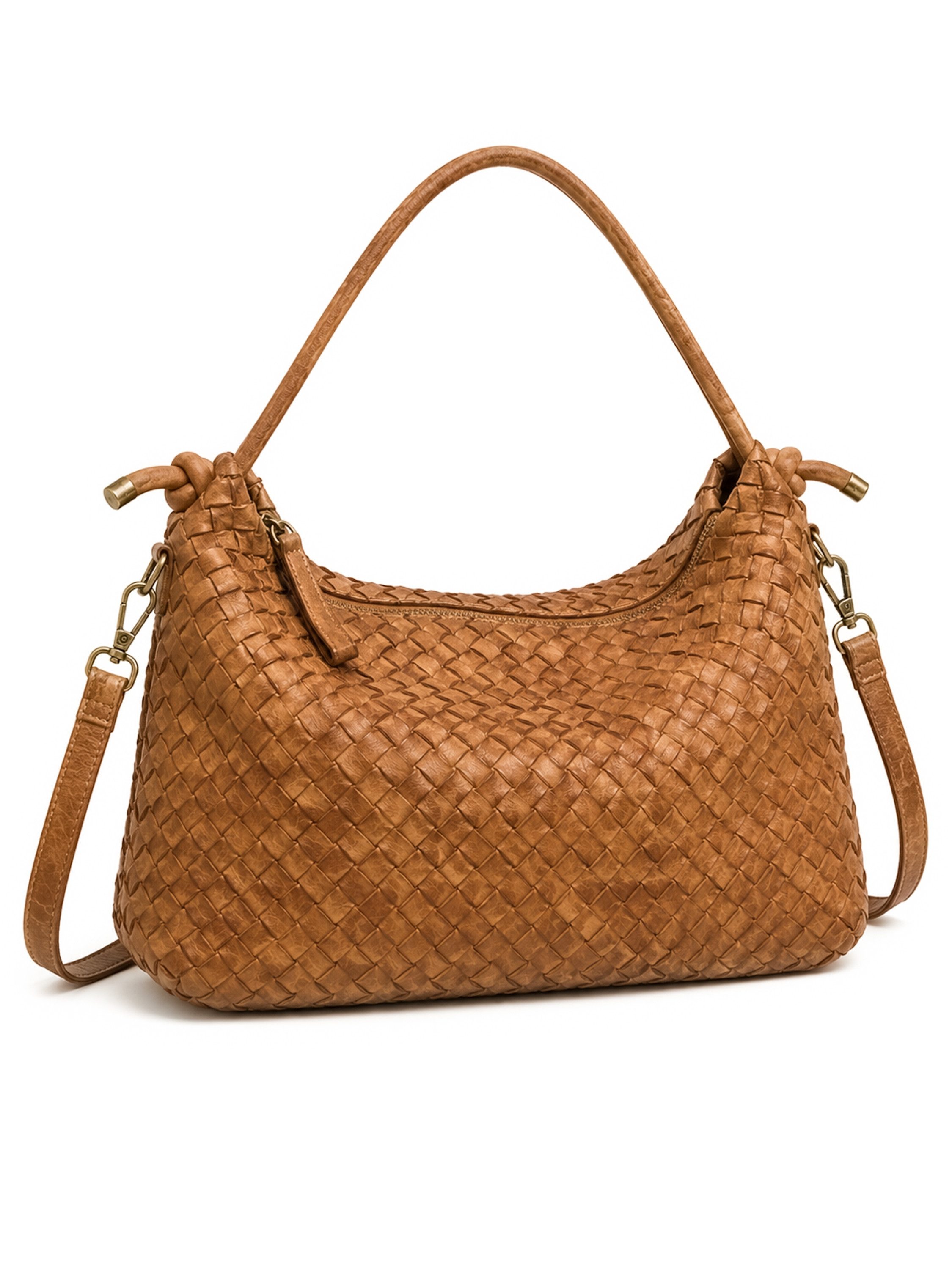 COLLEZIONE ALESSANDRO Schultertasche Vintage, aufwendig geflochtenes Leder