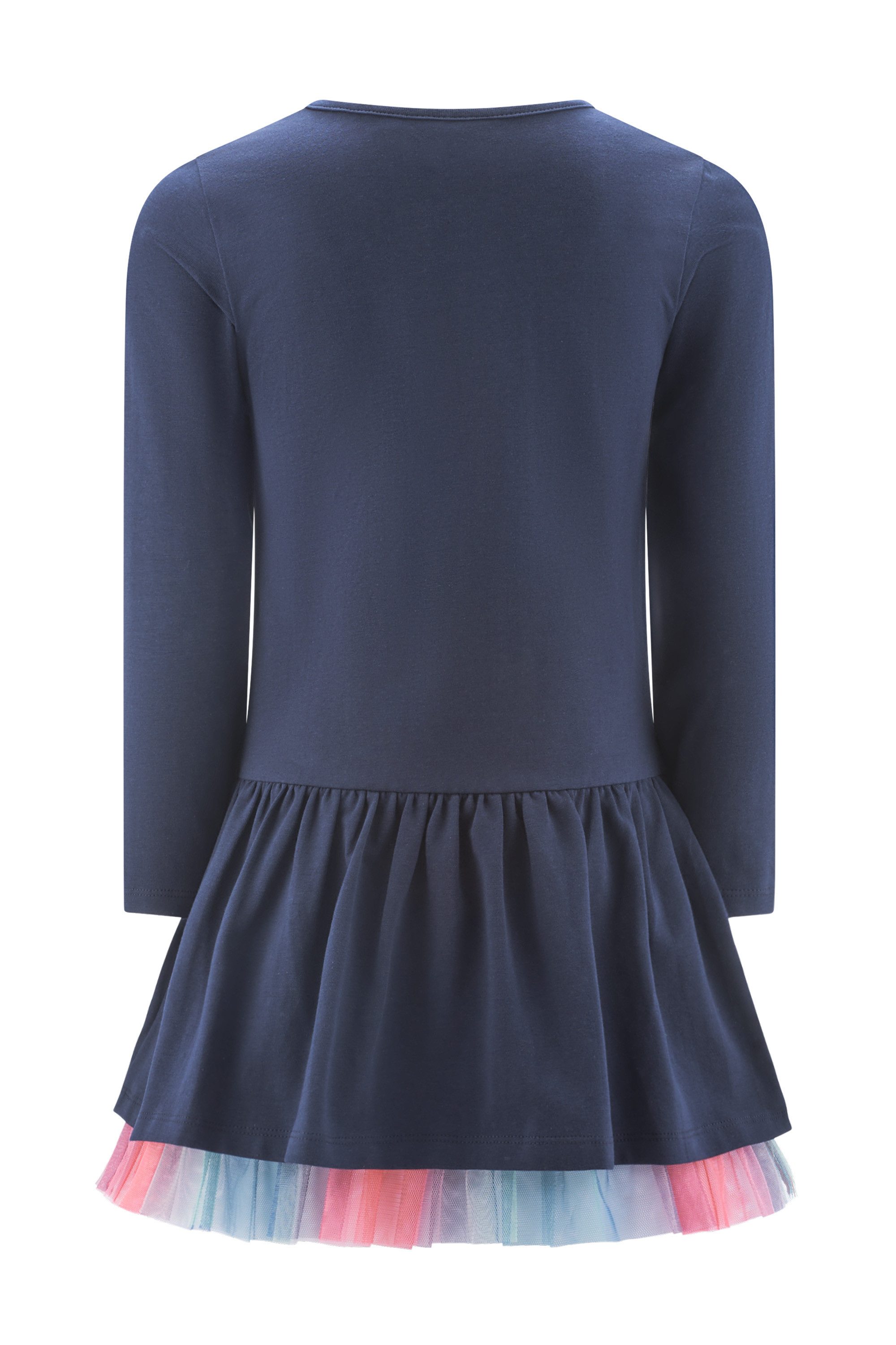 happy girls Jerseykleid Baumwolle mit Stretch, Glitzer, Tüll – Bild 2 von 5