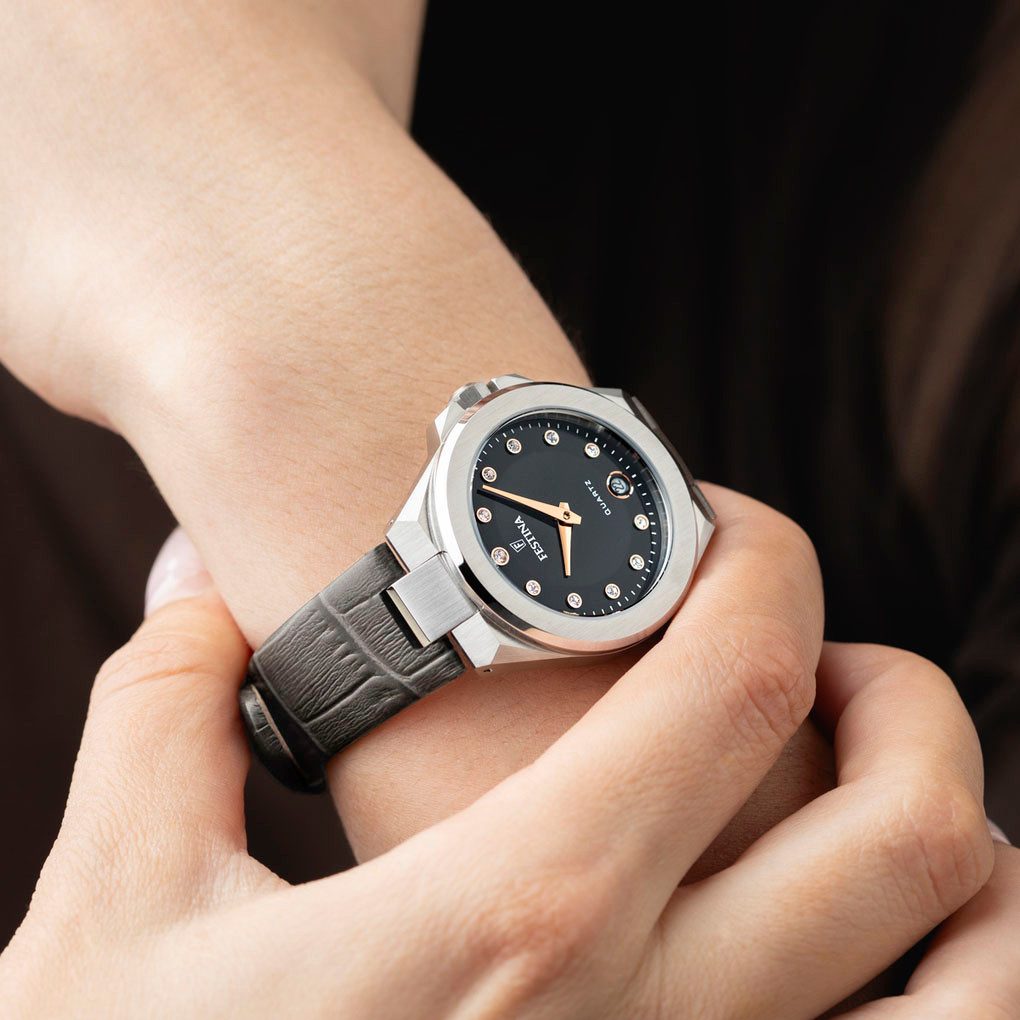 Festina Quarzuhr Mademoiselle F20701/5, Armbanduhr, Damenuhr, günstig online kaufen