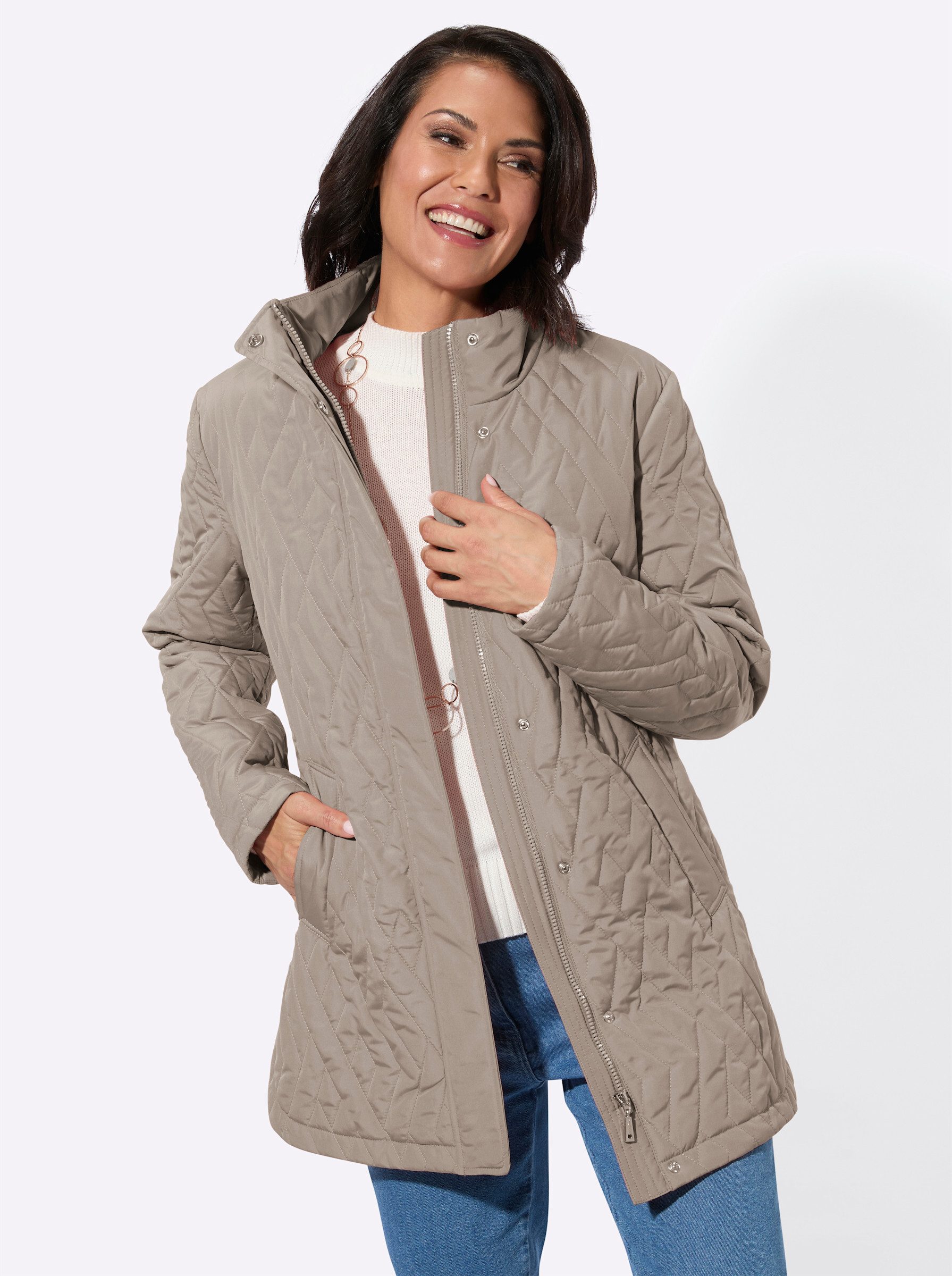 Witt Allwetterjacke Steppjacke Langarm