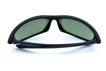 Gamswild Sonnenbrille UV400 Sportbrille Fahrradbrille Skibrille Softtouch Damen Herren Modell WS6426 in braun, grün, violett