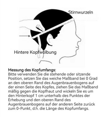 Rouemi Bommelmütze Wollmütze für Frauen, Ohrenschutz warme Verdickung süße Strickmütze