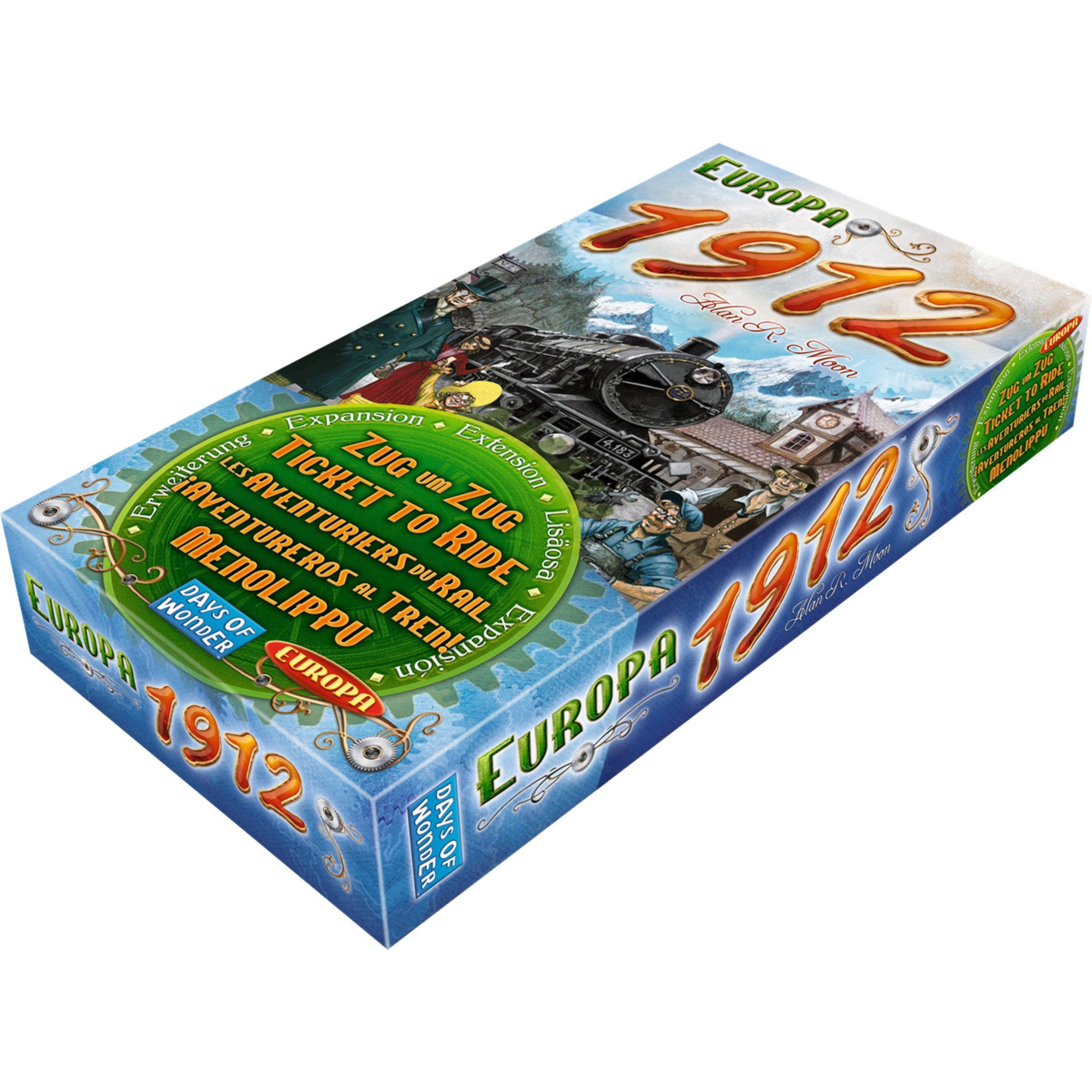 Asmodee Spiel Asmodee Zug um Zug Europa 1912, Brettspiel