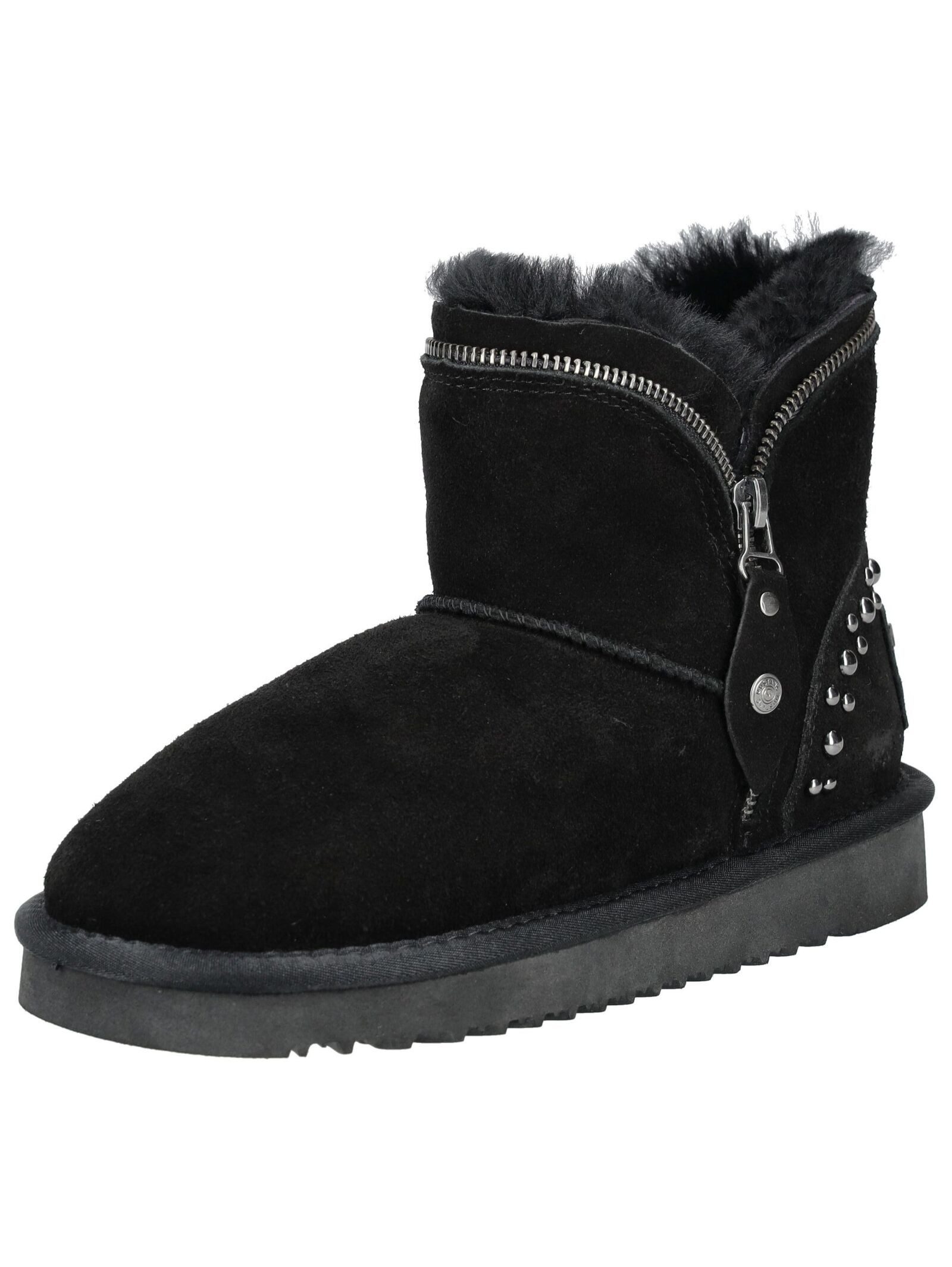 Mustang Shoes Mustang Shoes Stiefelette Veloursleder Stiefelette günstig online kaufen