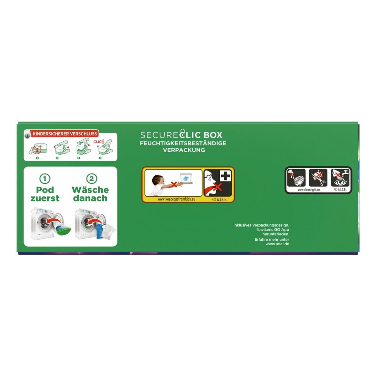ARIEL Allin1 PODS Color+ Colorwaschmittel (30 WL / 30 Pods)