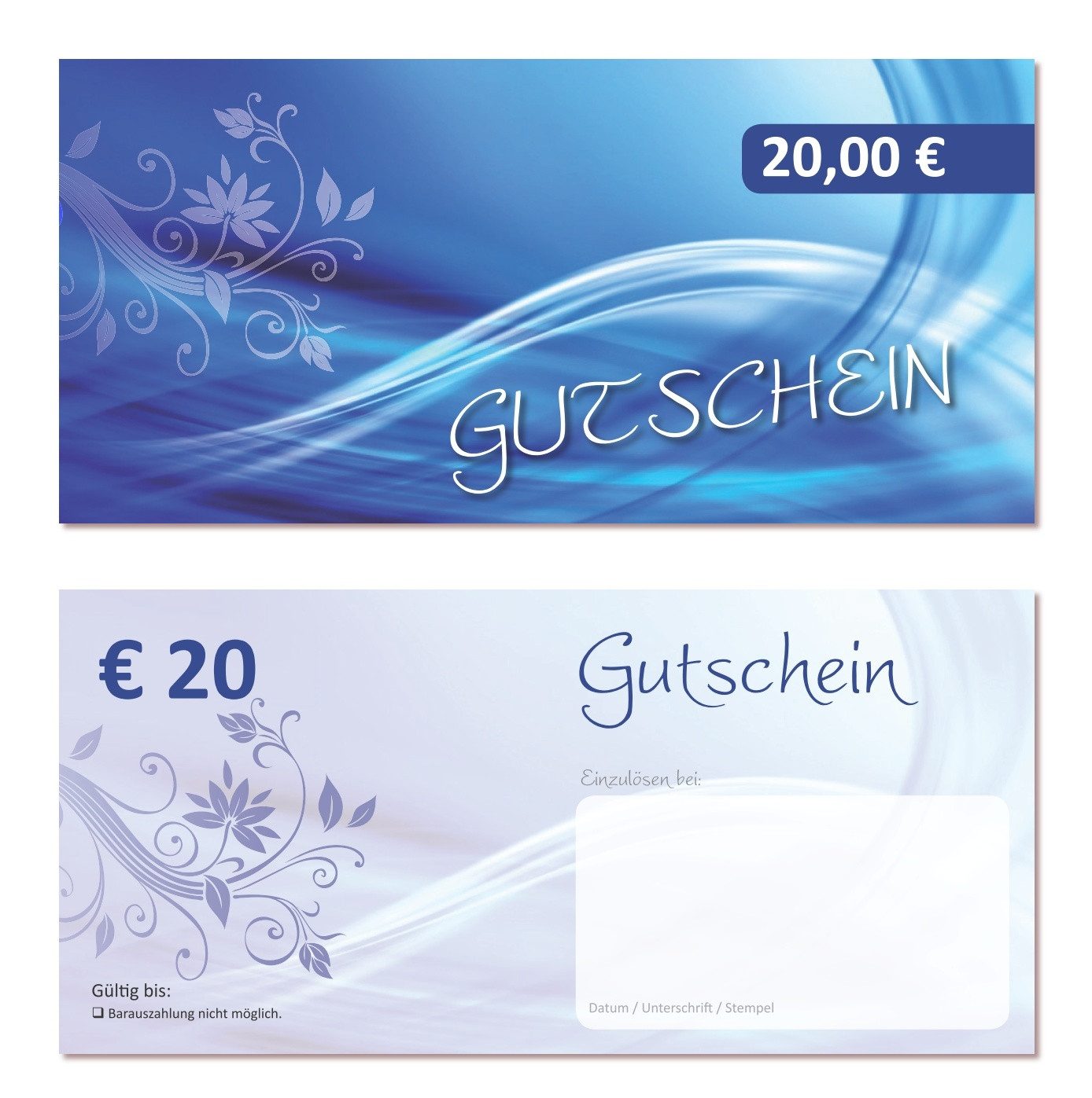 LYSCO Geschenkkarte Geschenkgutschein Festbetrag Festwert, Geldbetrag Euro Geldgeschenk