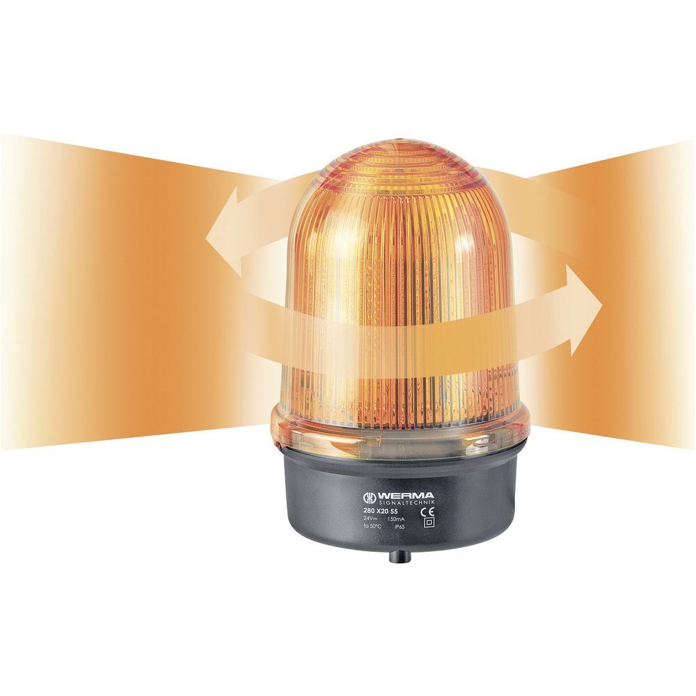Werma Signaltechnik Lichtsensor Werma 280.320.68 280.320.68 Rundumleuchte (280.320.68) Gelb LED Signaltechnik Daue