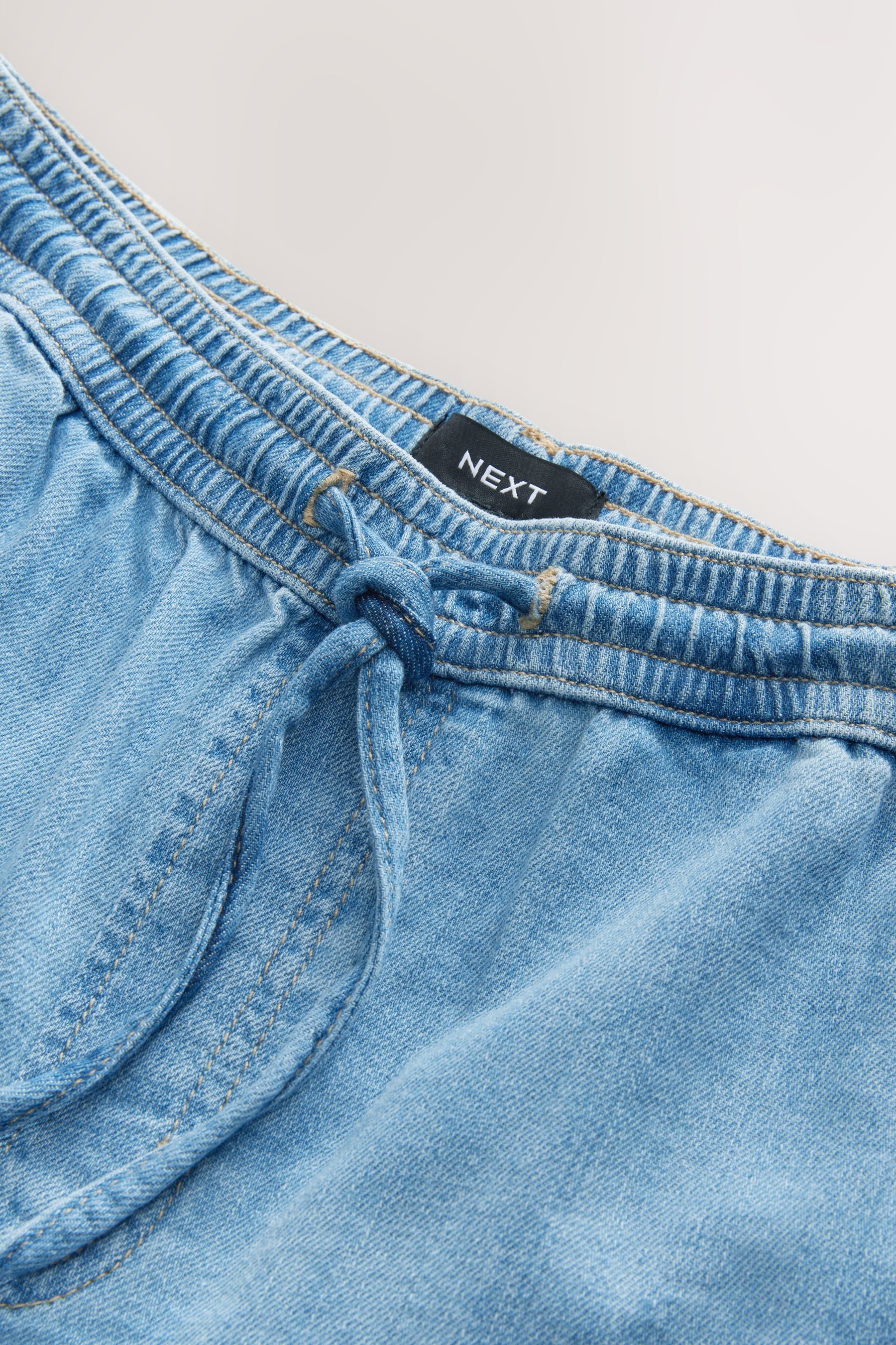 Next Jeansshorts Dehnbare Denim-Schlupfshorts (1-tlg) günstig online kaufen