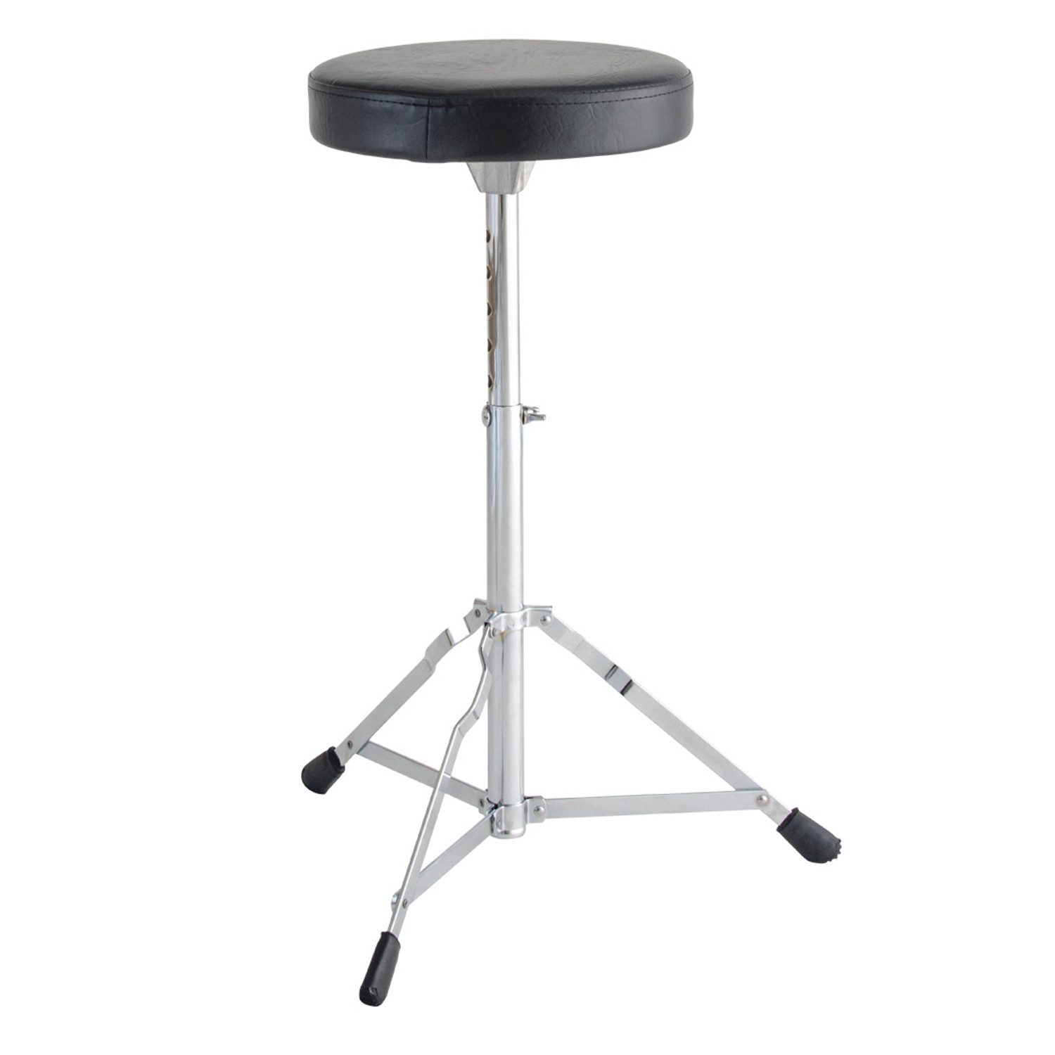 Dixon Schlagzeug Dixon Schlagzeughocker PSN-6 Rundsitz,Drumhocker, Robuster Drumhocker