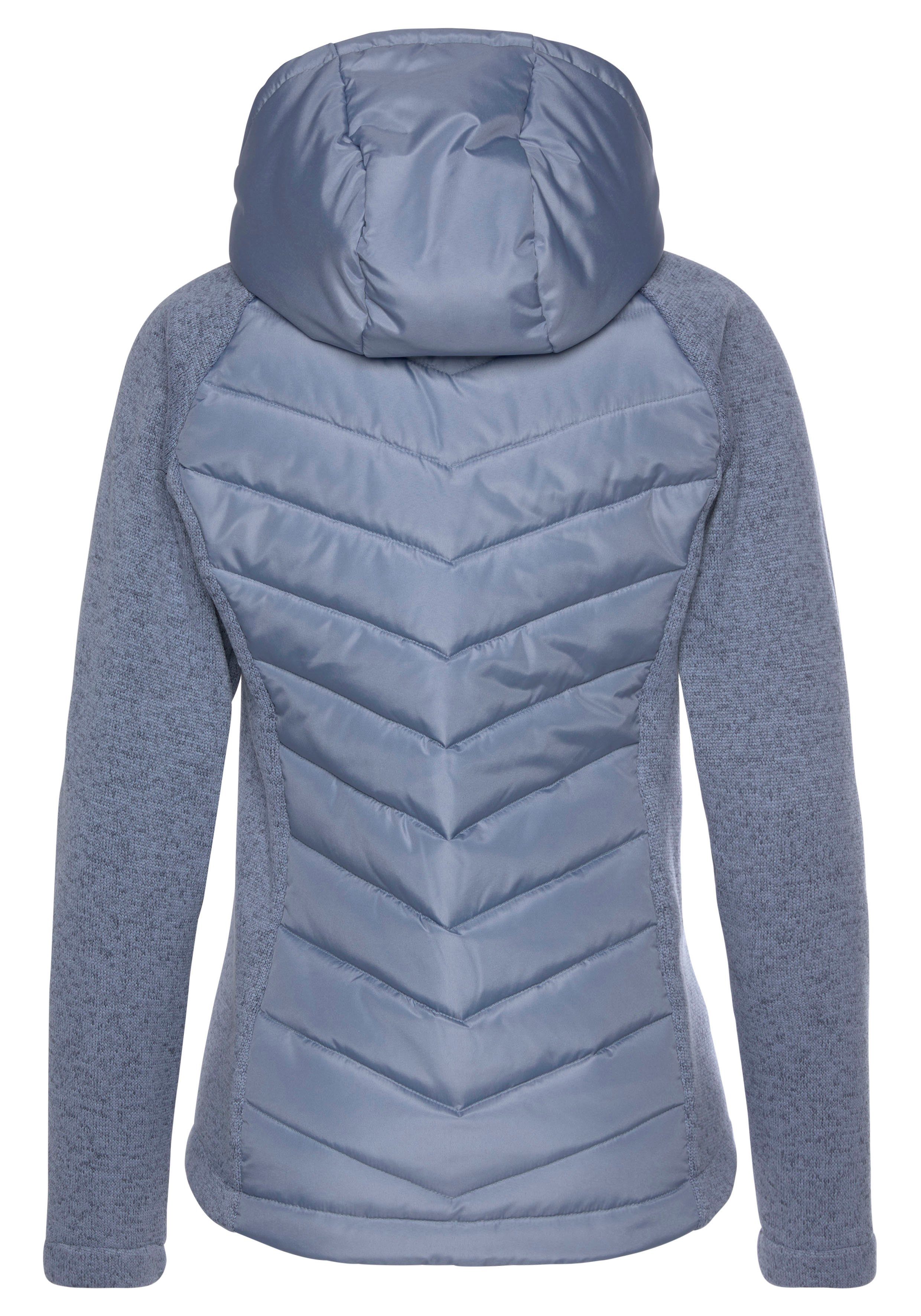 Vivance Steppjacke mit Strickfleece-Ärmeln