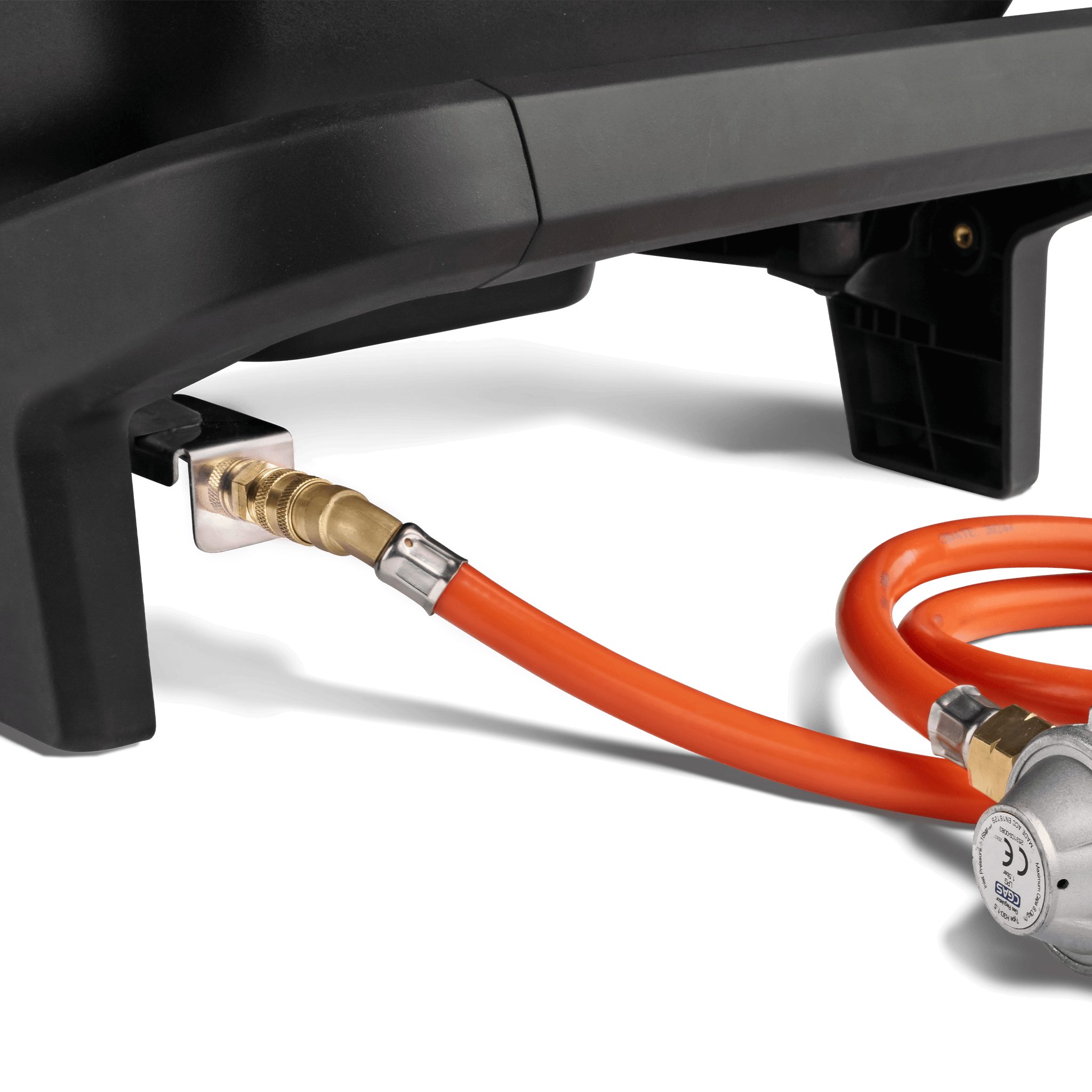 BURNHARD® Druckregler Gasflaschen Adapter für Wayne Jr., 2,5 bar