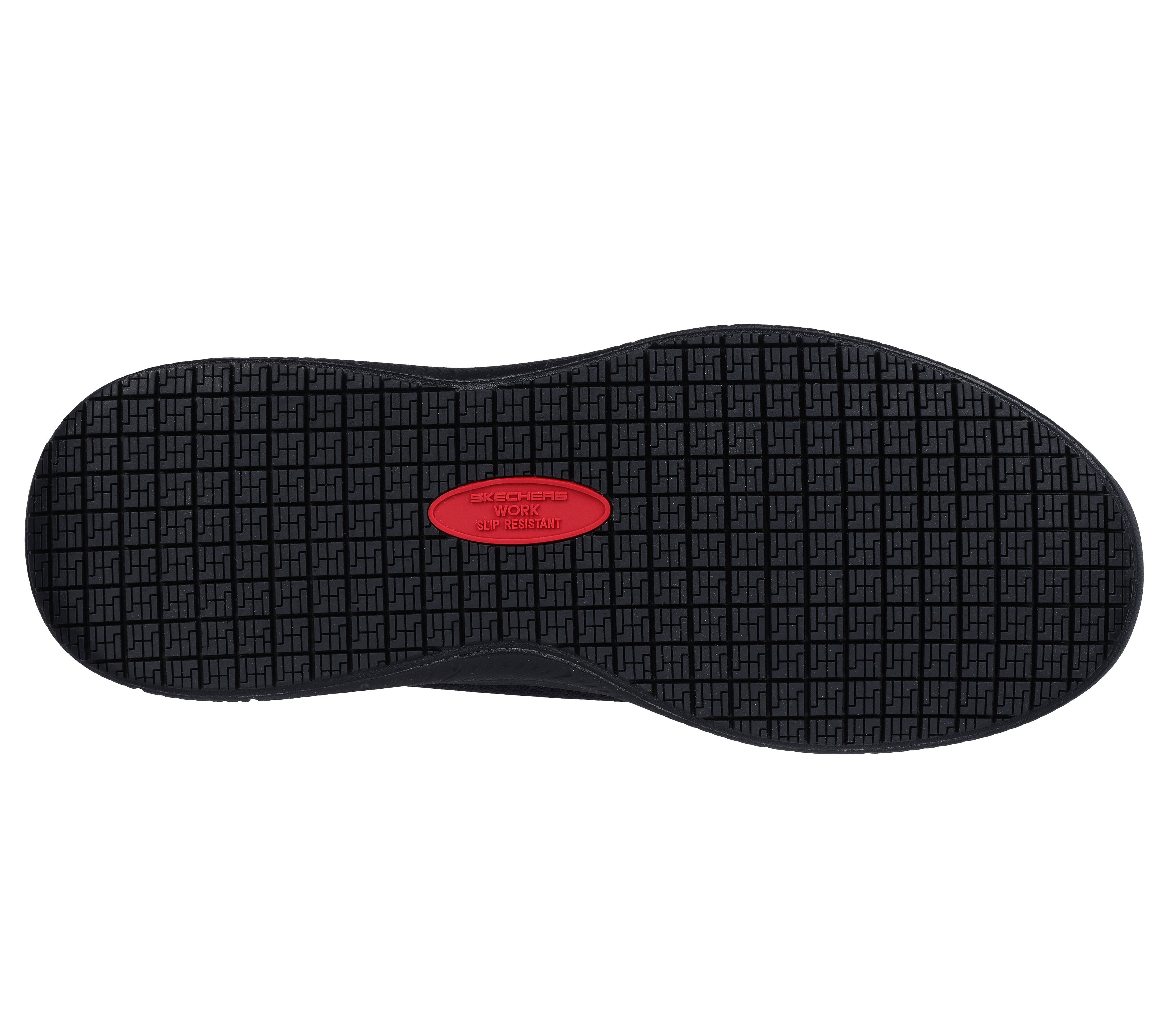 Skechers Arbeitsschuhe Herren OB FO SR - Rutschfest - Wasserabweisender Arbeitsschuh Air-Cooled Memory Foam - Berufsschuhe nach EN ISO 20347:2022+A1:2024 – Bild 5 von 5