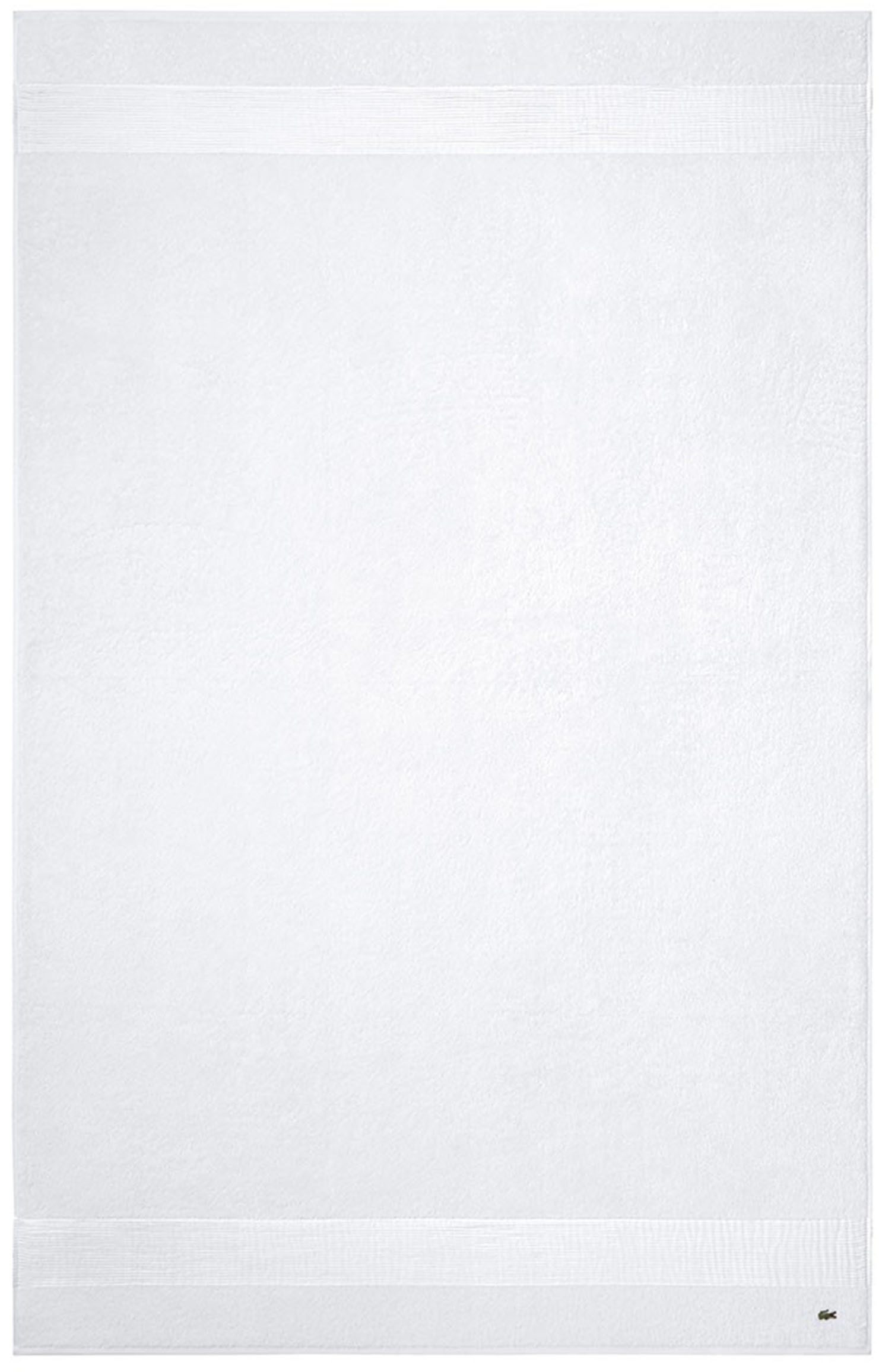 Lacoste Badetuch LLECROCO, Frottier (1-St), mit Label-Applikationen