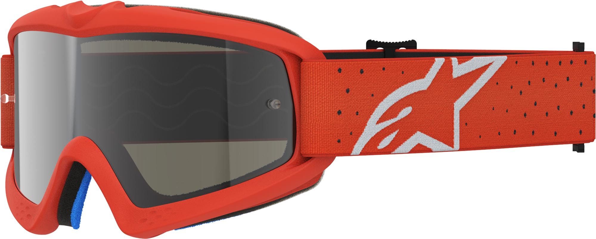 Alpinestars Motorradbrille Vision Vesta Mirror Jugend Motocross Brille, Antifog,Mit Band,Verspiegelt