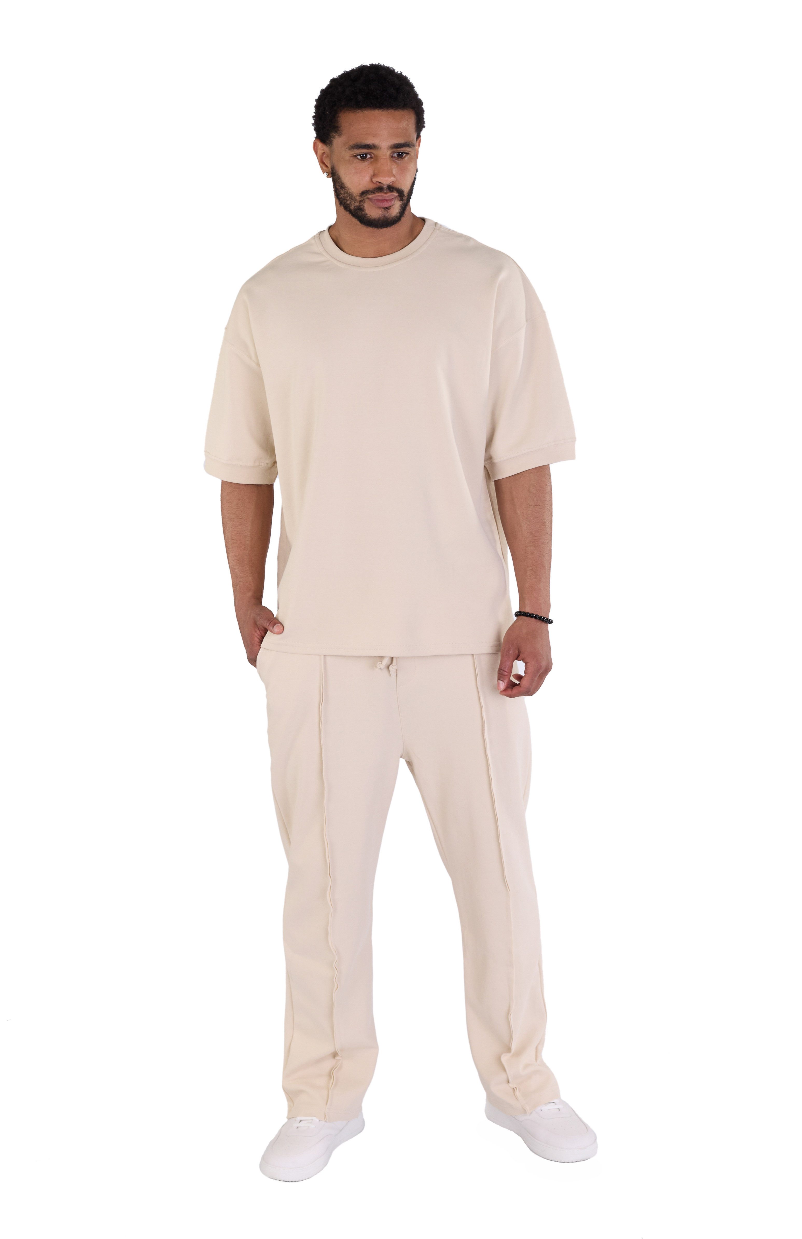 Denim Distriqt Freizeitanzug Lässiger Oversized 2 günstig online kaufen