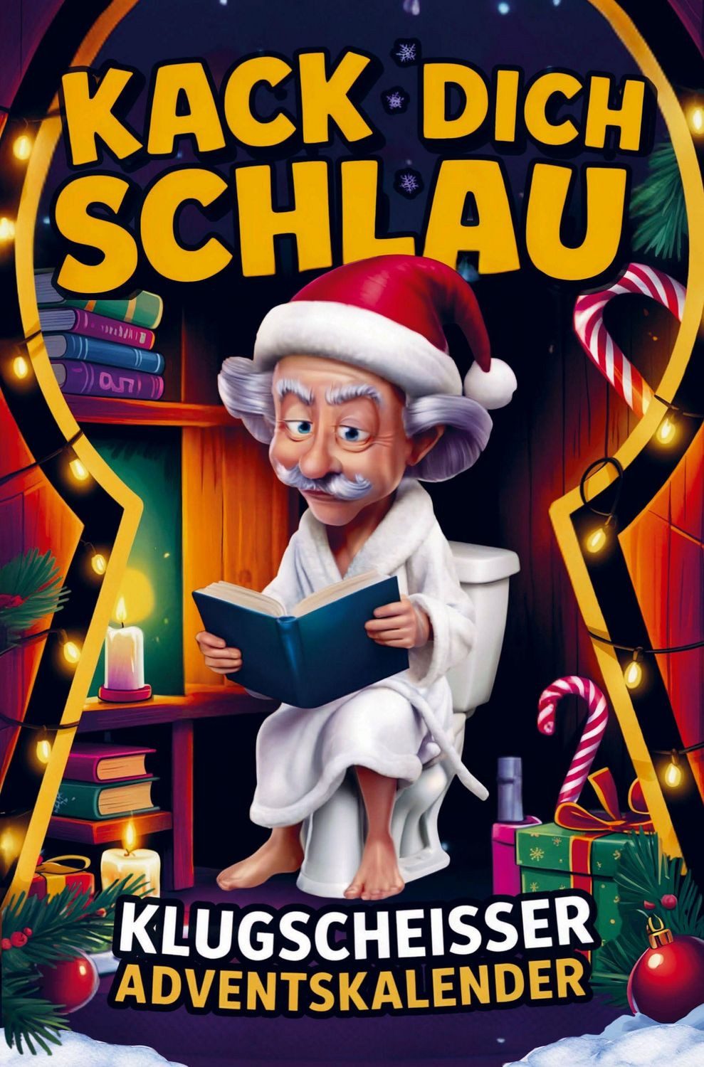 Kack dich schlau! Adventskalender - 24 Tage ultimatives Klugscheißer-W / Wilfried Wisch