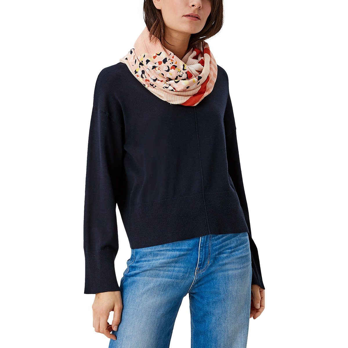 s.Oliver Halstuch Damen Viskose Halstuch Loop günstig online kaufen