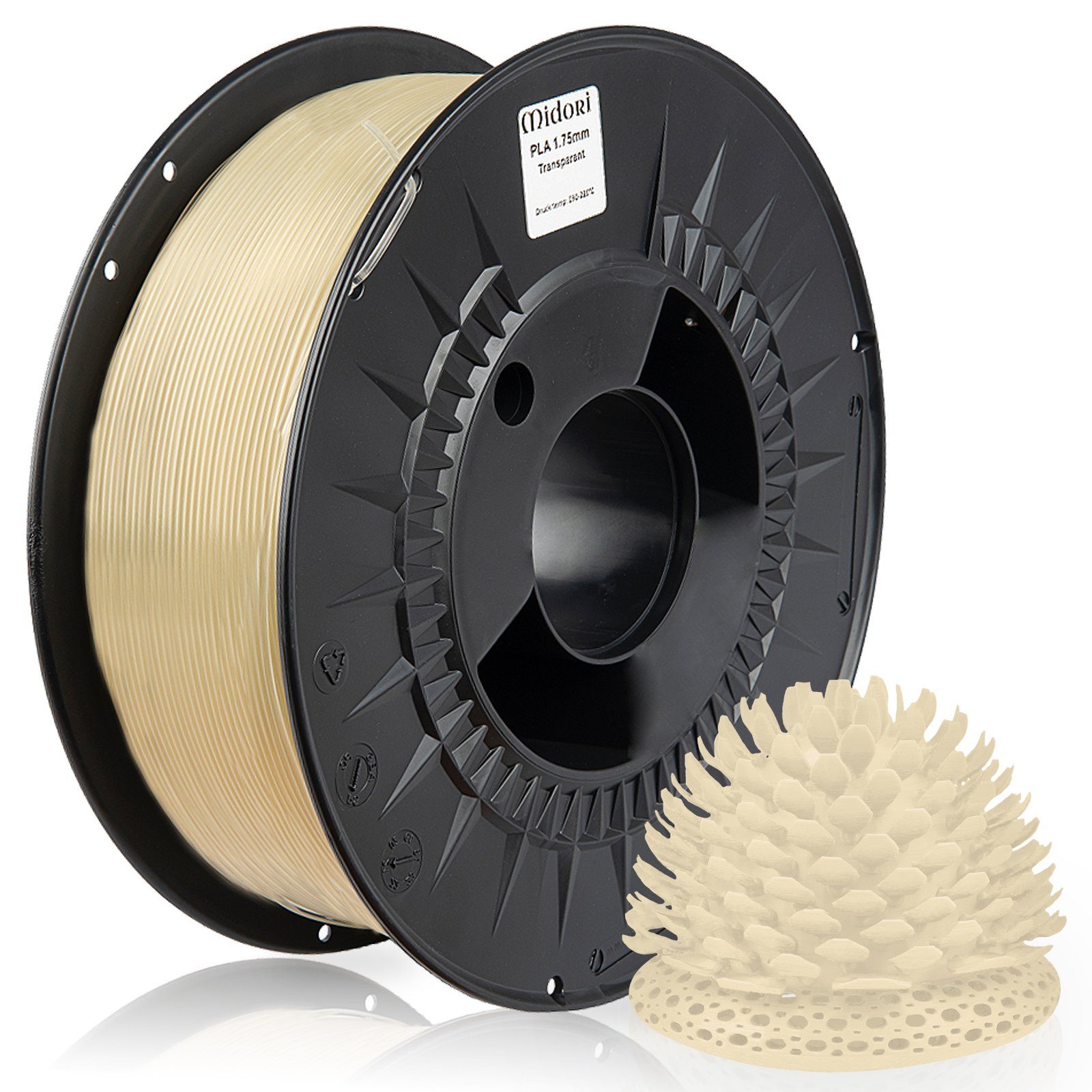 Midori 3D-Drucker-Stift, 3D Drucker Filament PLA PETG 1,75mm 1kg