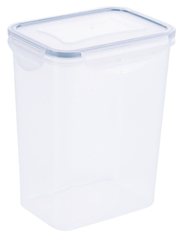 Contacto Frischhaltedose, Kunststoff, Frischhaltedose 1500 ml aus Kunststoff, stapelbar, flache Form