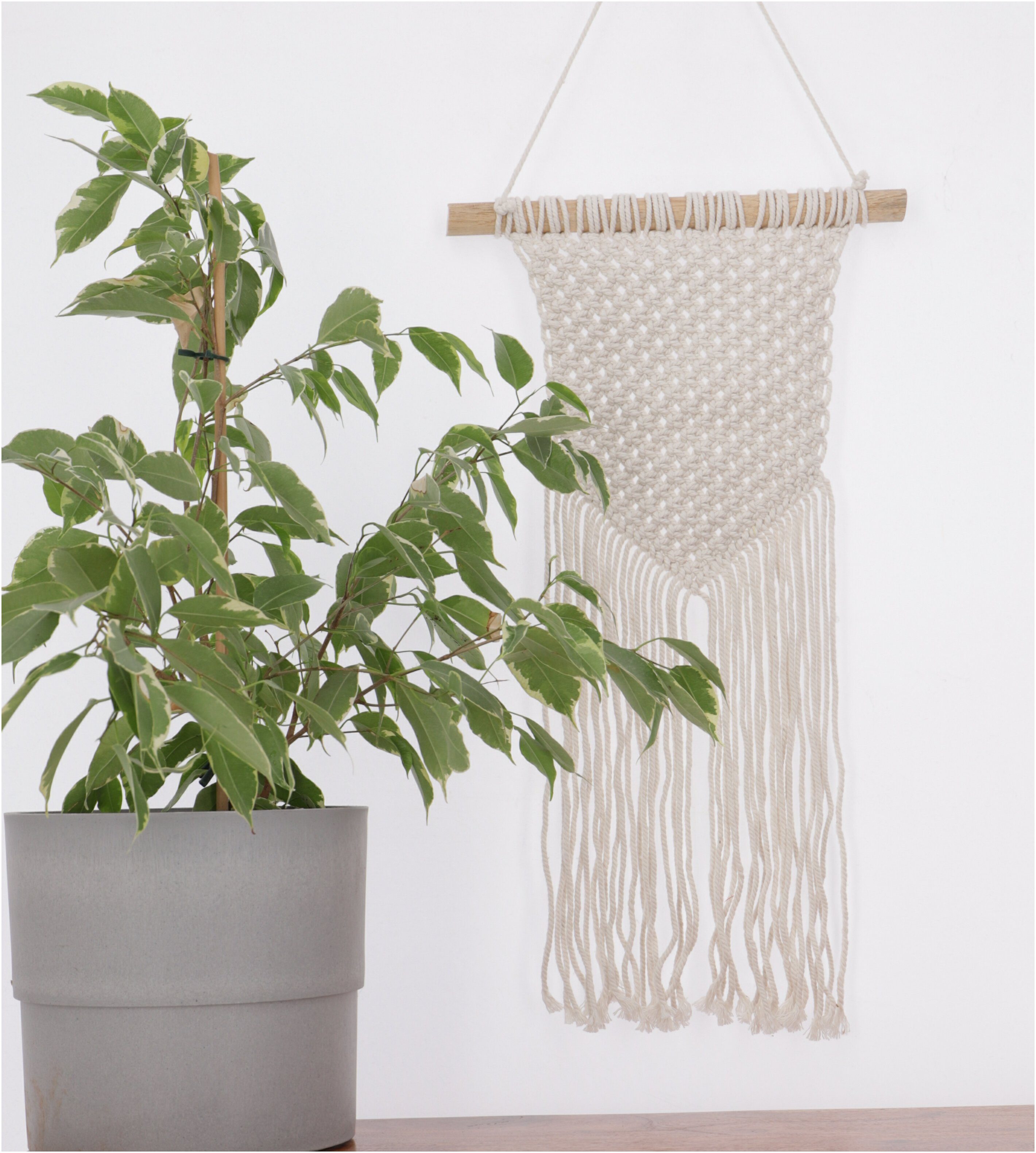 Guru-Shop Wandbild Makramee Wandbehang Wanddekoration im günstig online kaufen