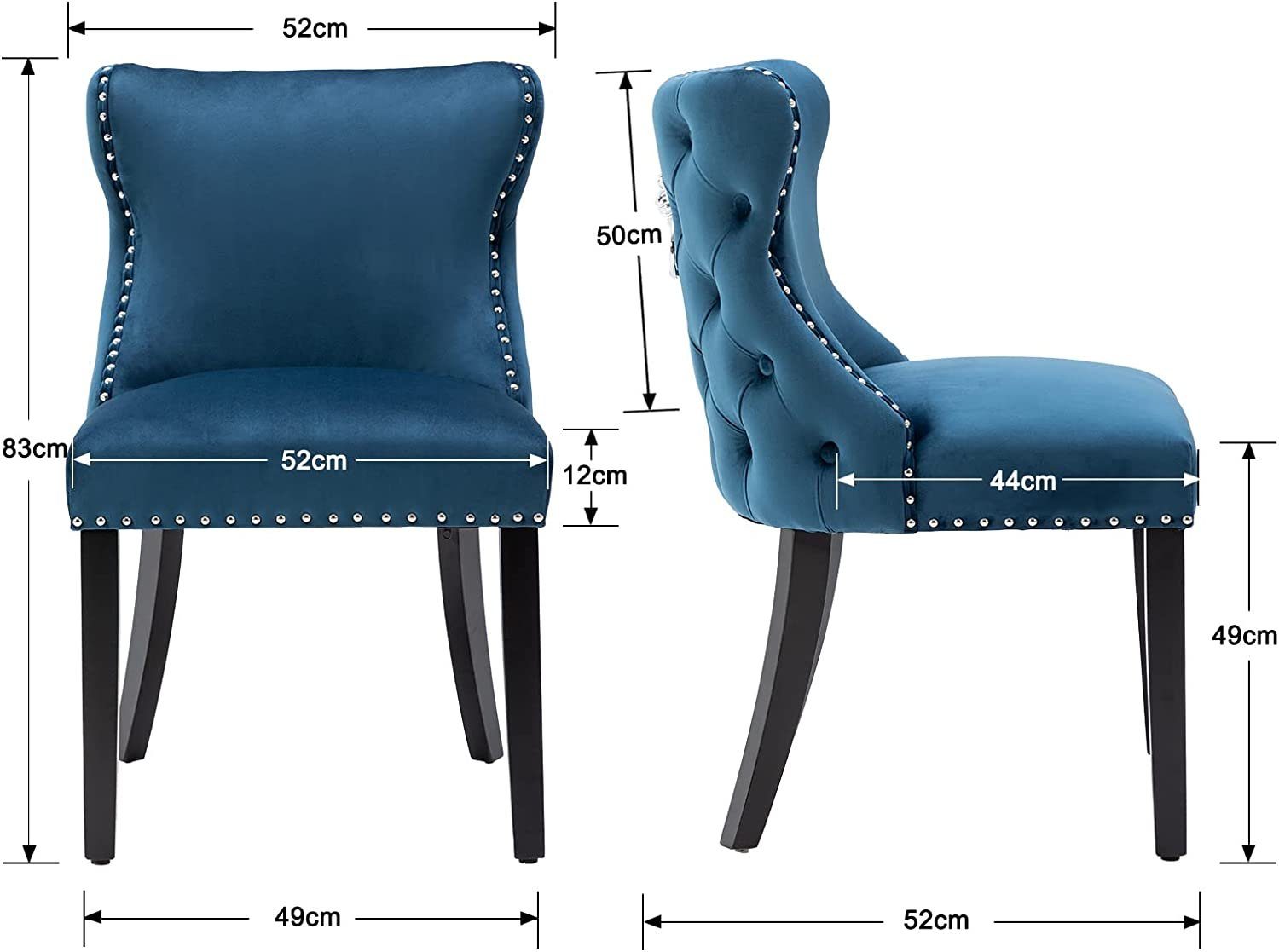 WAHSON OFFICE CHAIRS Esszimmerstuhl 4er Set günstig online kaufen