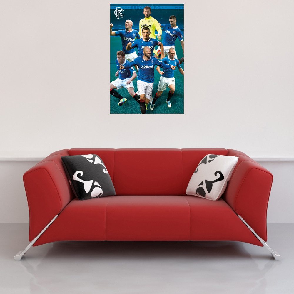 Poster Fußball - Poster - Rangers - Players 14/15
