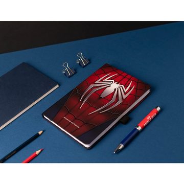 Grupo Erik Schreibgeräteetui SpiderMan Premium Notizbuch DIN A5 mit Kugelschreiber