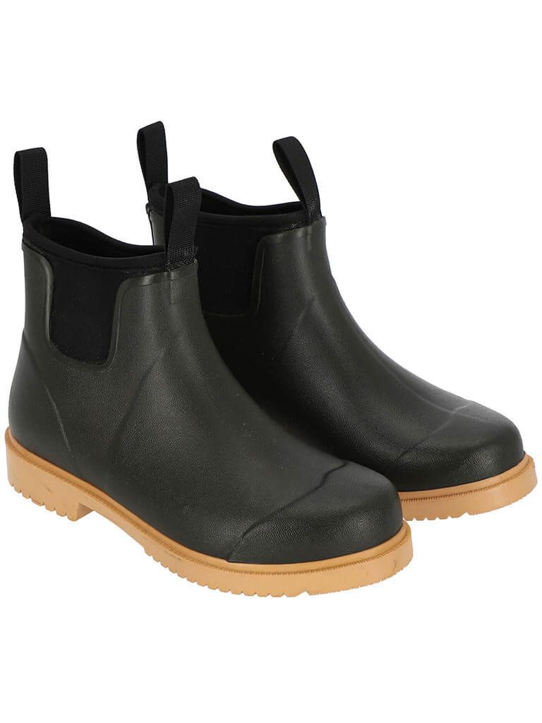 Baumfuchs Gummistiefelette Damen Halbhoher Gummistiefel unifarben mit Anzie günstig online kaufen