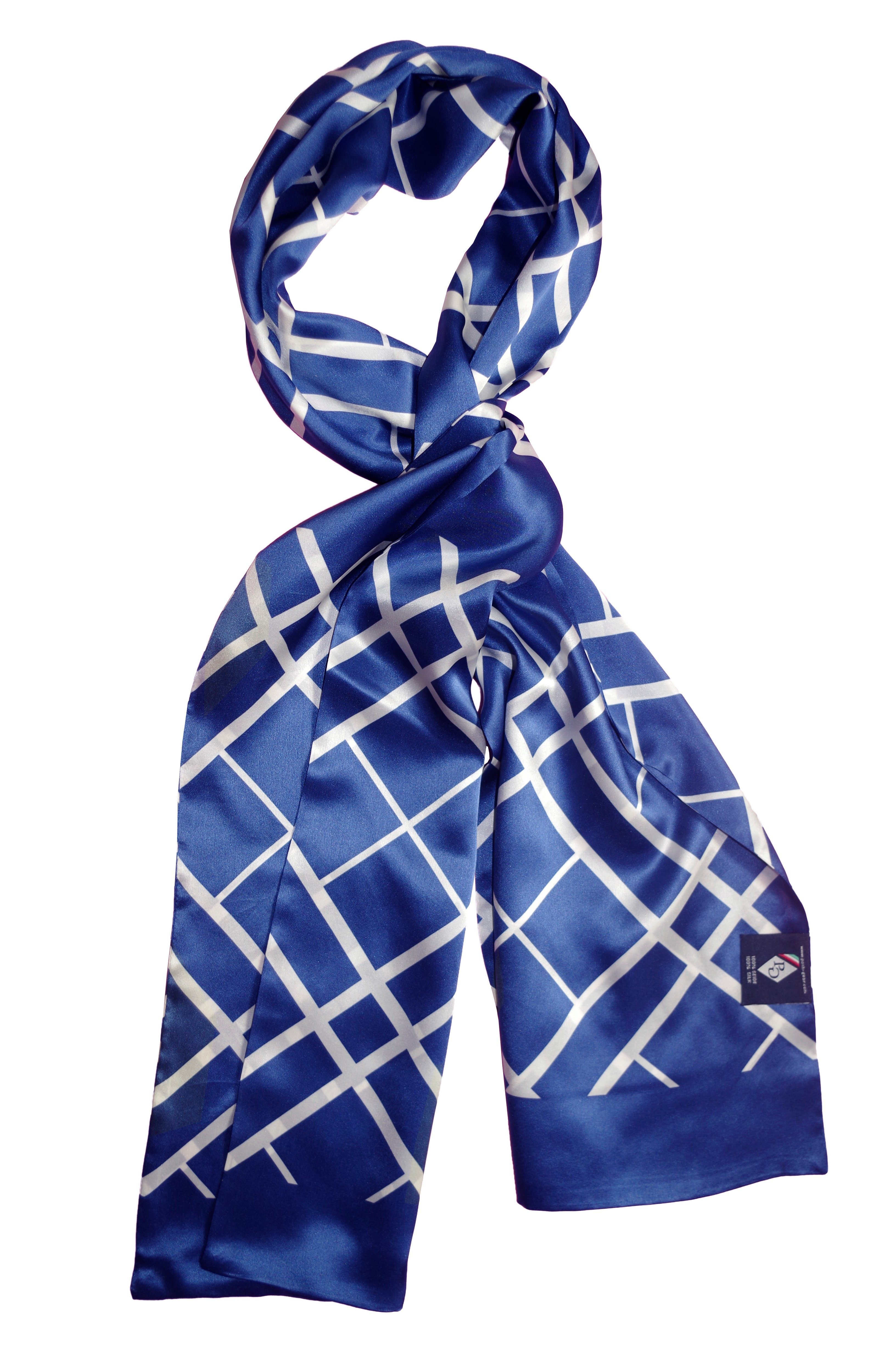 Posh Gear Seidenschal Seiden Schal Quadrinata günstig online kaufen