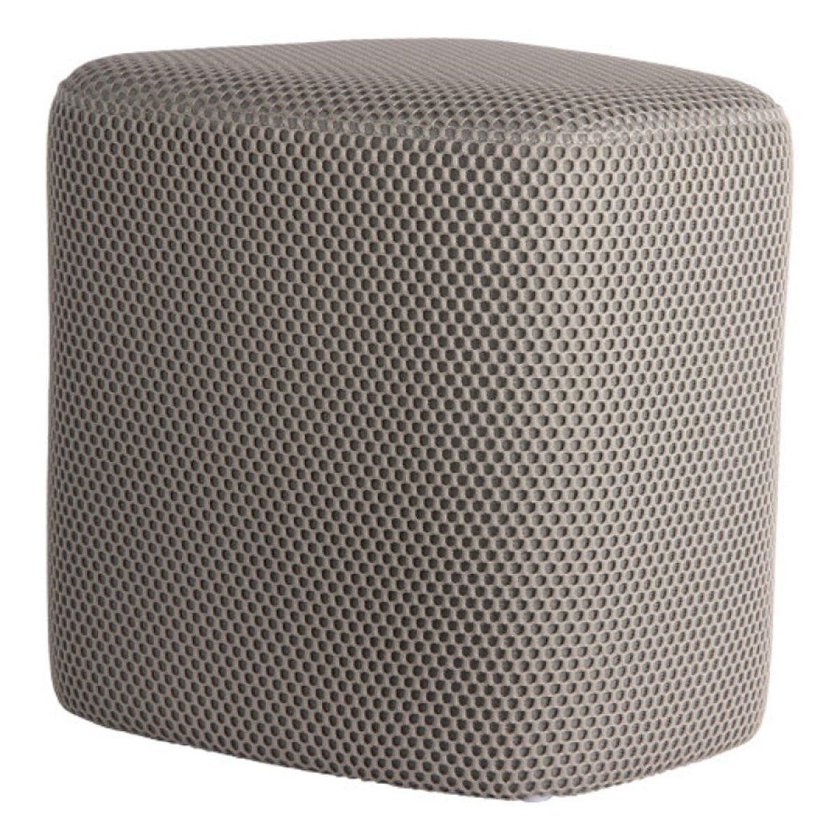 Leitmotiv Hocker Pouf Hocker Retro Mesh Triangle Mouse Grey