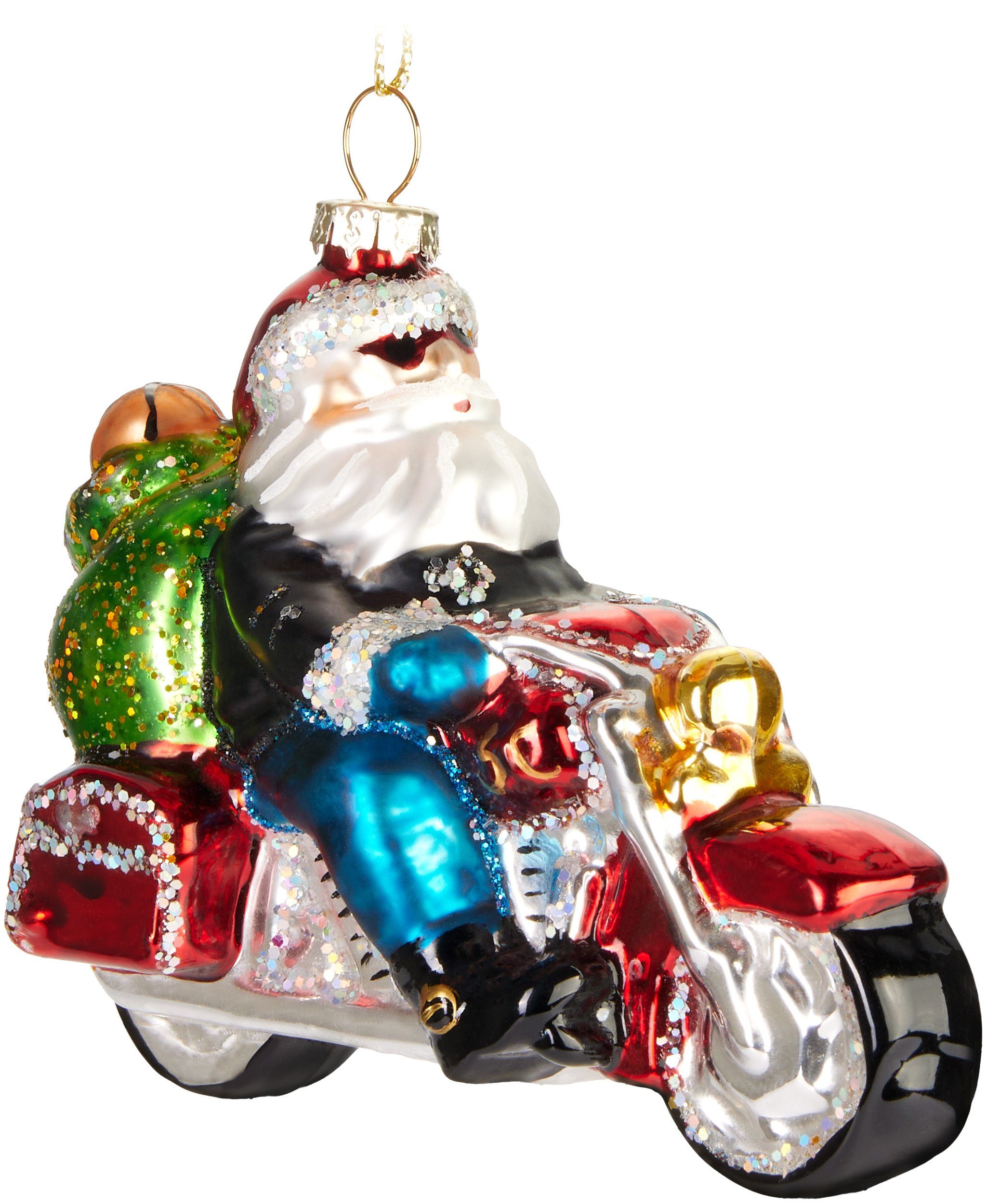 BRUBAKER Weihnachtsbaumkugel Lustige Weihnachtskugel aus Glas - Handbemalt günstig online kaufen