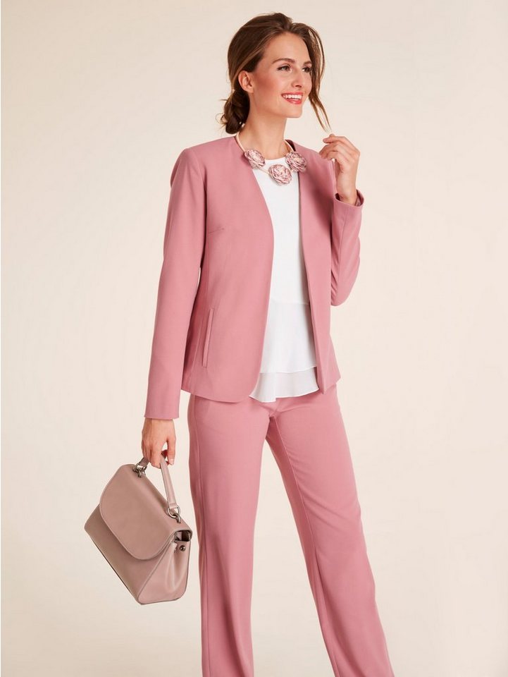 heine TIMELESS Hosenanzug Blazer verschlusslos heine TIMELESS Hosenanzug Blazer verschlusslos