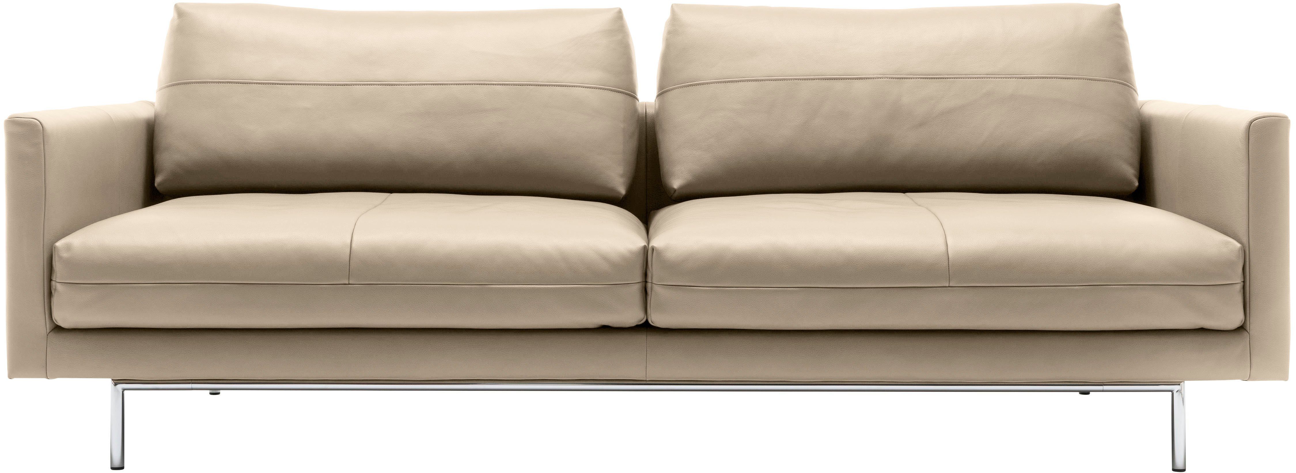 Creation BY ROLF BENZ 3-Sitzer CR.414, Designsofa, edles Sofa, Loungesofa, Ledersofa, klares Design, aus Leder oder Chenille, erstklassiger Sitzkomfort, legere Polsterung
