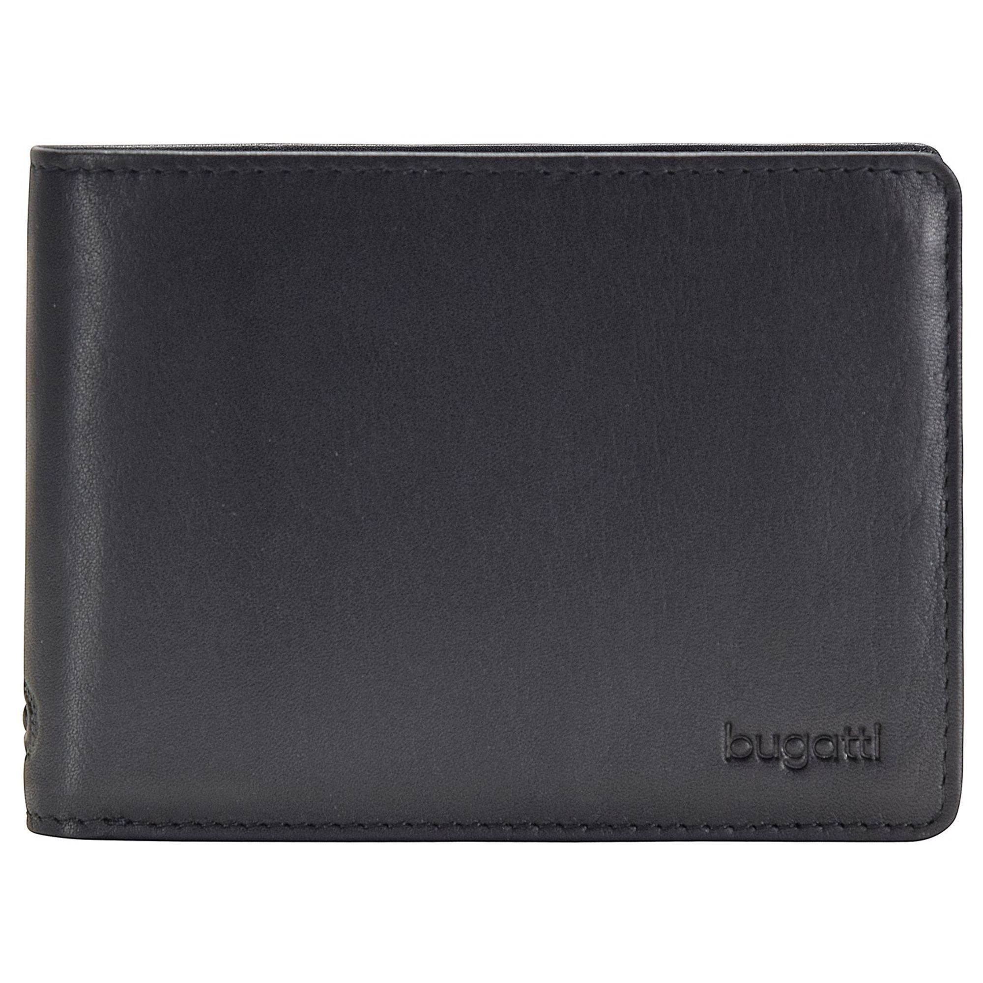 MATADOR Heren Portemonnee Leer #Edinburgh met elegante geschenkdoos, Elegante Portemonnee Dames met RFID Blocker, Luxe Portemonnee met ritssluiting en veel kaartvakken, Zwart nappa, Eén maat