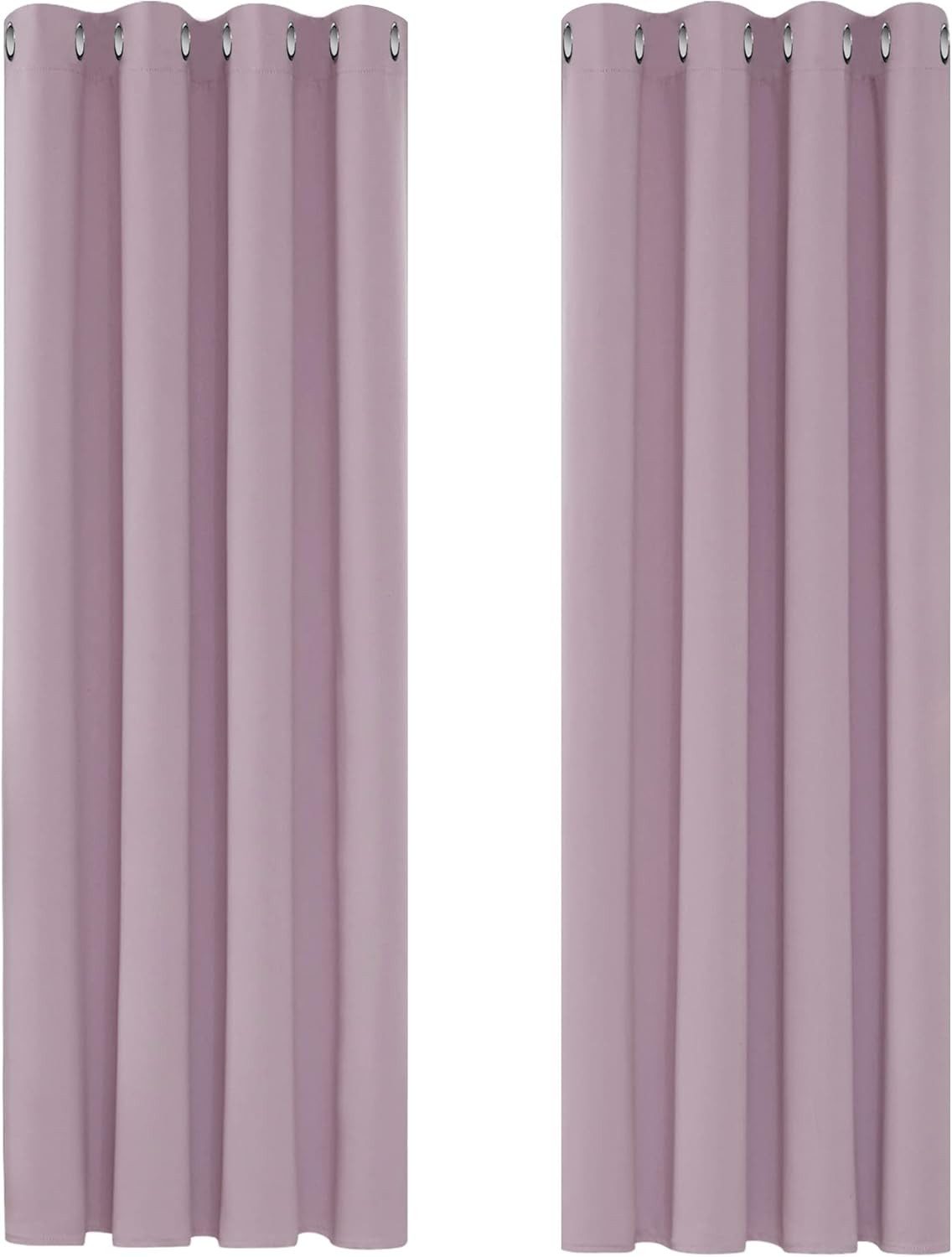 Deconovo Verdunkelungsvorhang Gardinen mit Ösen Blickdichte Vorhang Kältesc günstig online kaufen