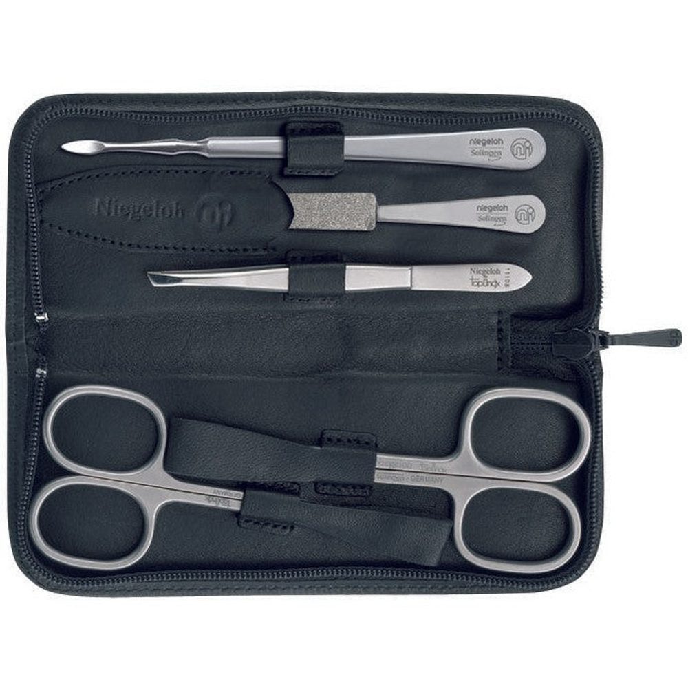 Niegeloh Solingen Maniküre-Etui Etui Modell Nevada ZIP L 5-tlg. - Made in Solingen, 1 tlg.