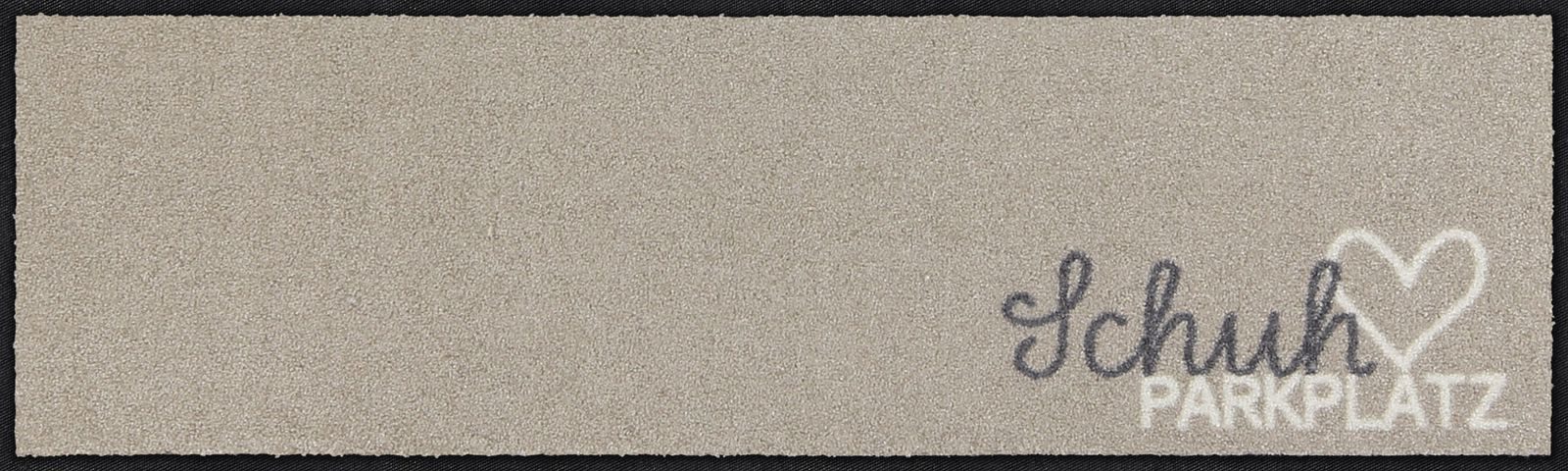 Salonloewe Fußmatte Salonloewe SCHUHPARKPLATZ PUR TAUPE günstig online kaufen