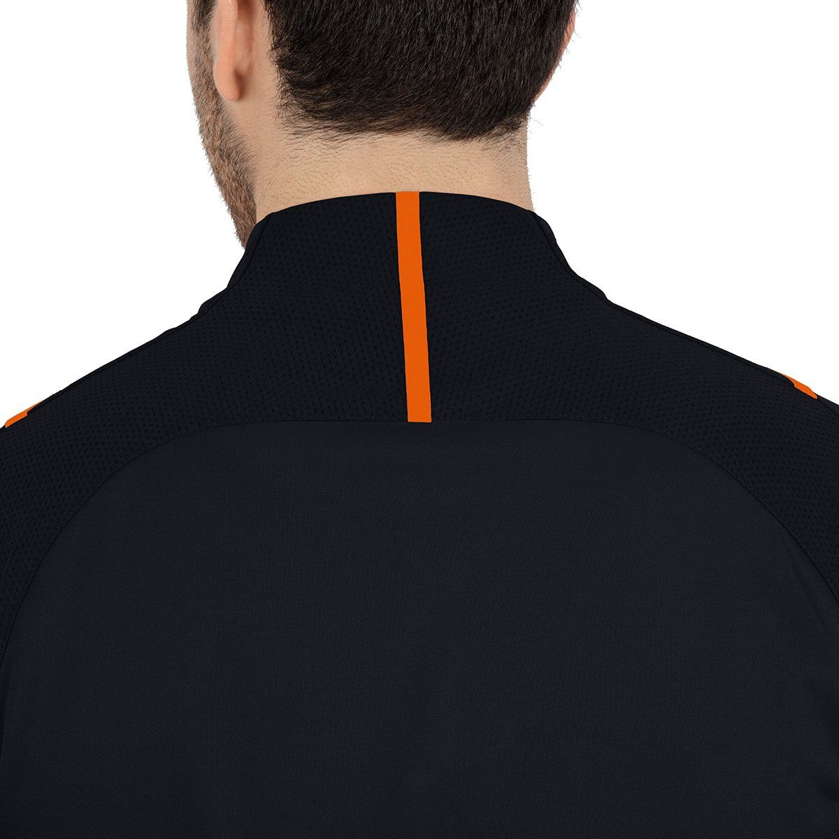 Jako Langarmshirt Ziptop Challenge - Fleece-Innenseite, Zip-Reissverschluss