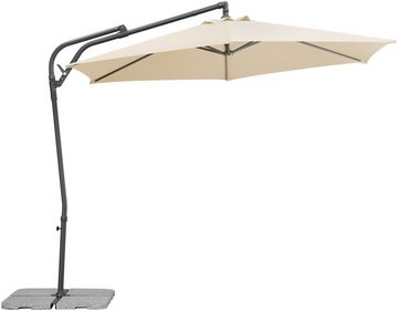 Schneider Schirme Ampelschirm Genua, mit Schirmständer, ohne Wegeplatten
